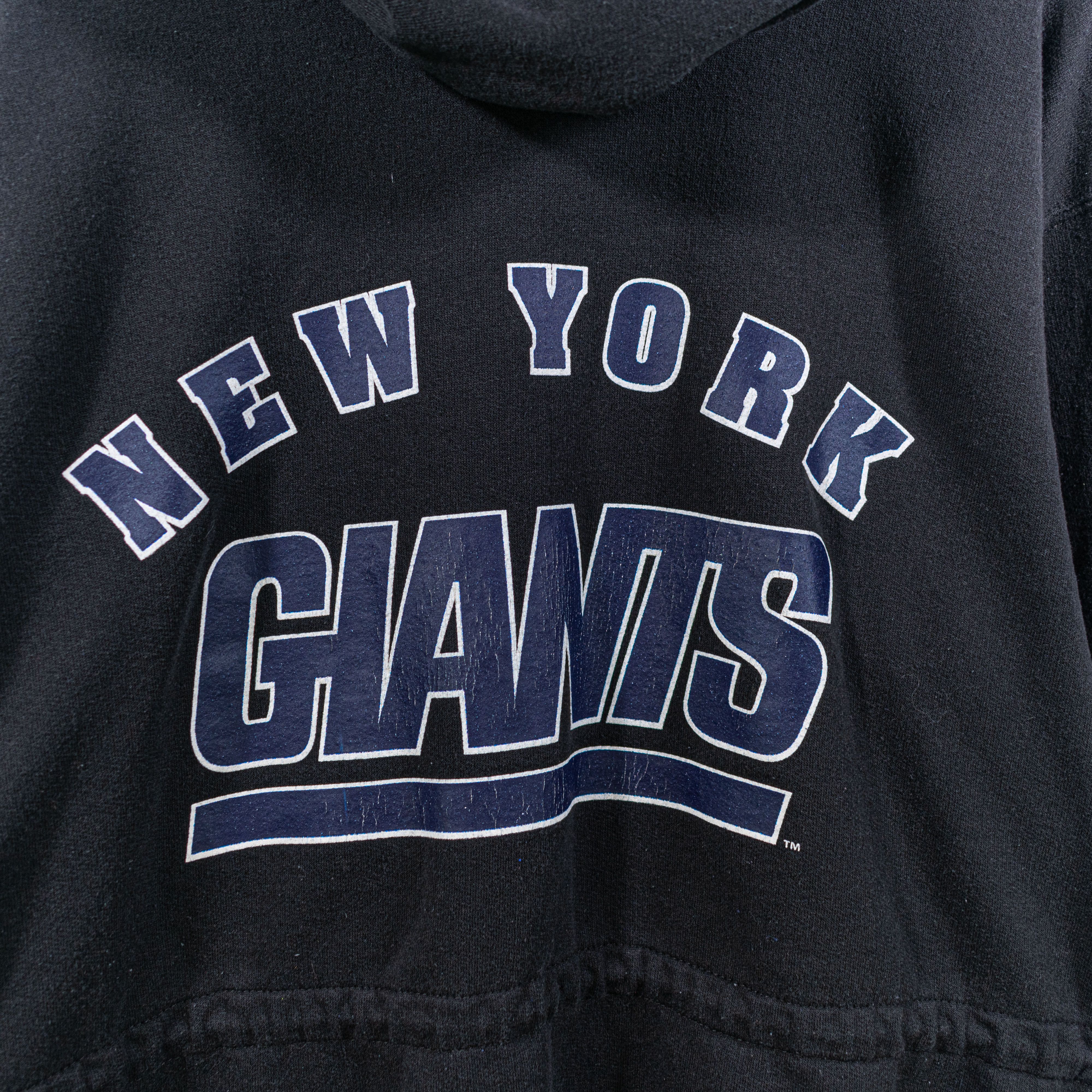 NFL Team Rated New York Giants Sweatshirt Snap Jacket VTG 80s Size US L / EU 52-54 / 3 - 4 Thumbnail