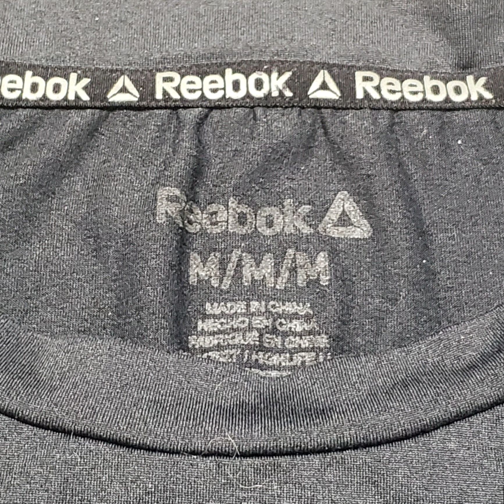 Reebok Reebok Shirt Athletic Short Sleeve Gray Breathable M Mens Adult Medium Size US M / EU 48-50 / 2 - 3 Thumbnail
