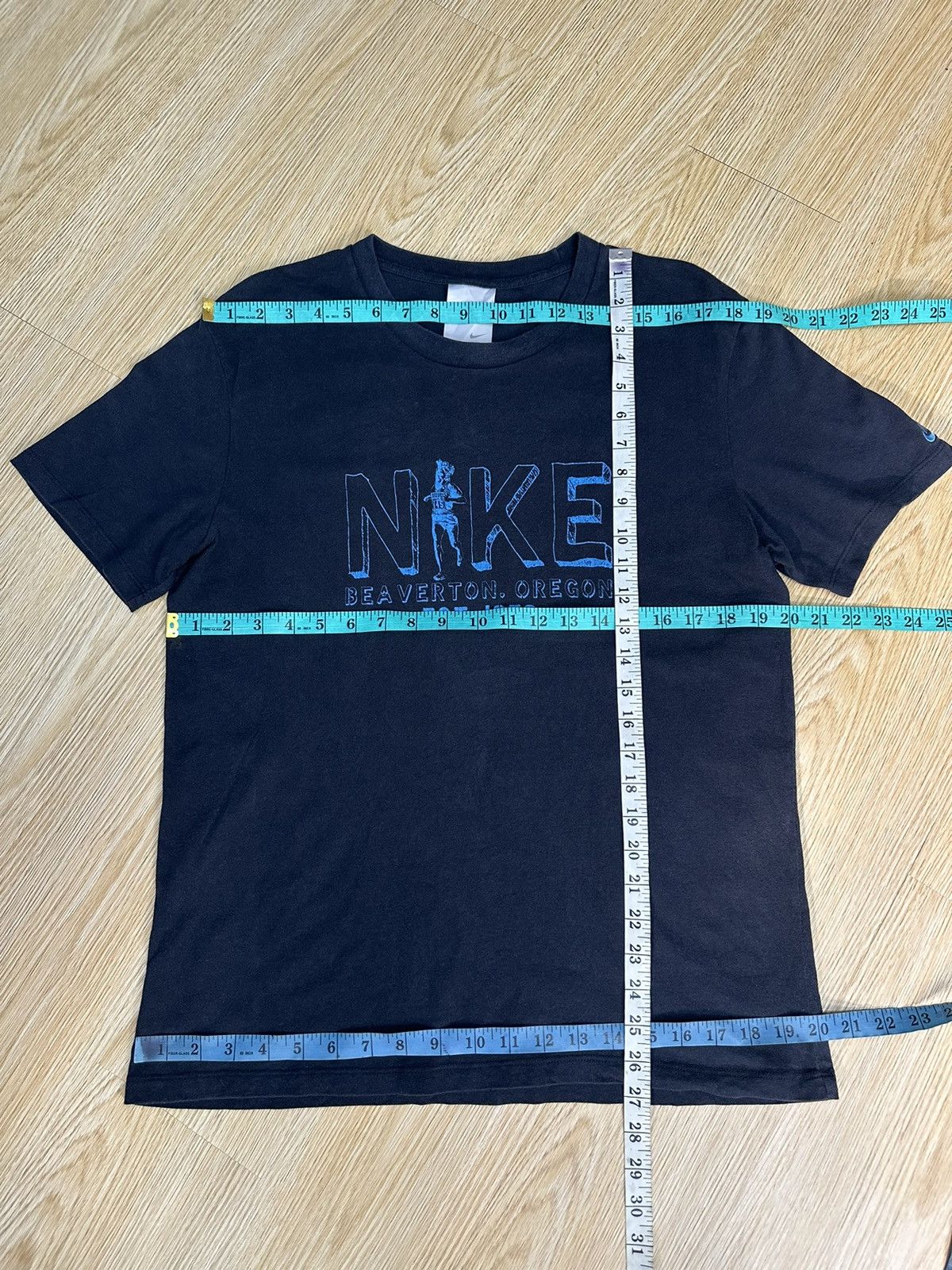 Nike Vintage Nike Oregon Marathon Tshirt A405 Size US M / EU 48-50 / 2 - 5 Thumbnail