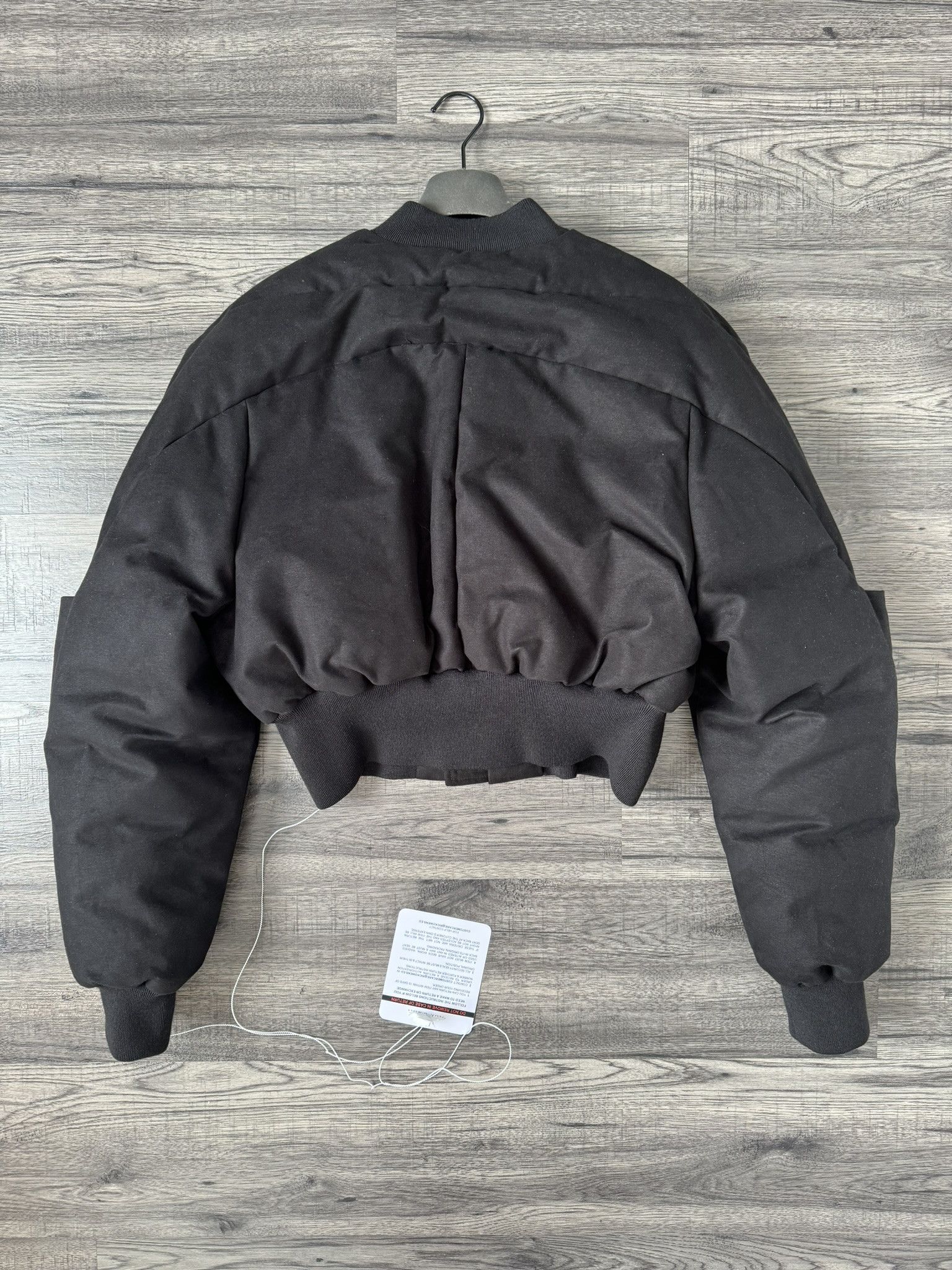 Rick Owens FW23 Cropped Girdered Jacket Size US M / EU 48-50 / 2 - 2 Thumbnail