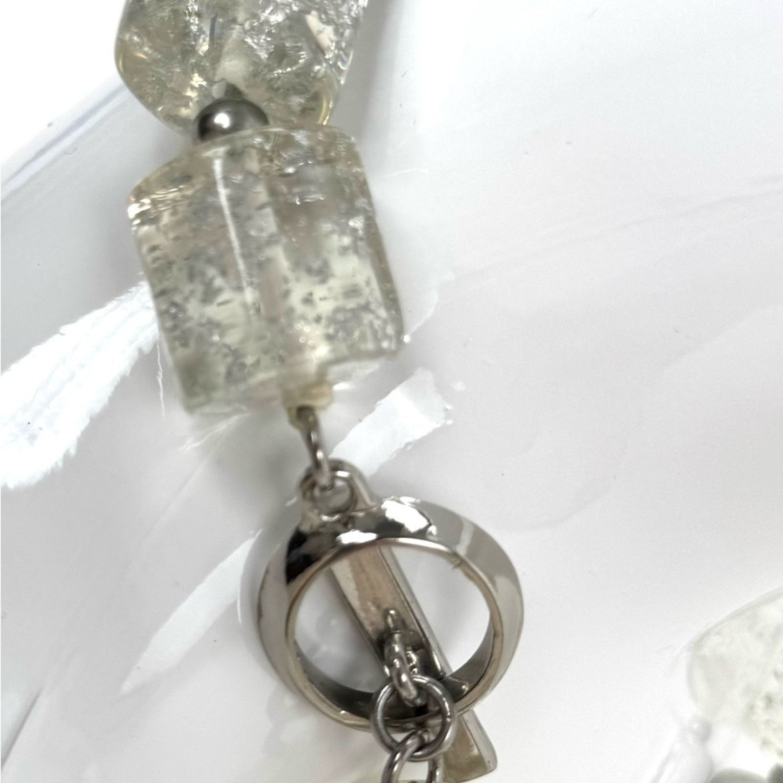 Other Clear Geometric Statement Necklace Modern Design Size ONE SIZE - 6 Thumbnail