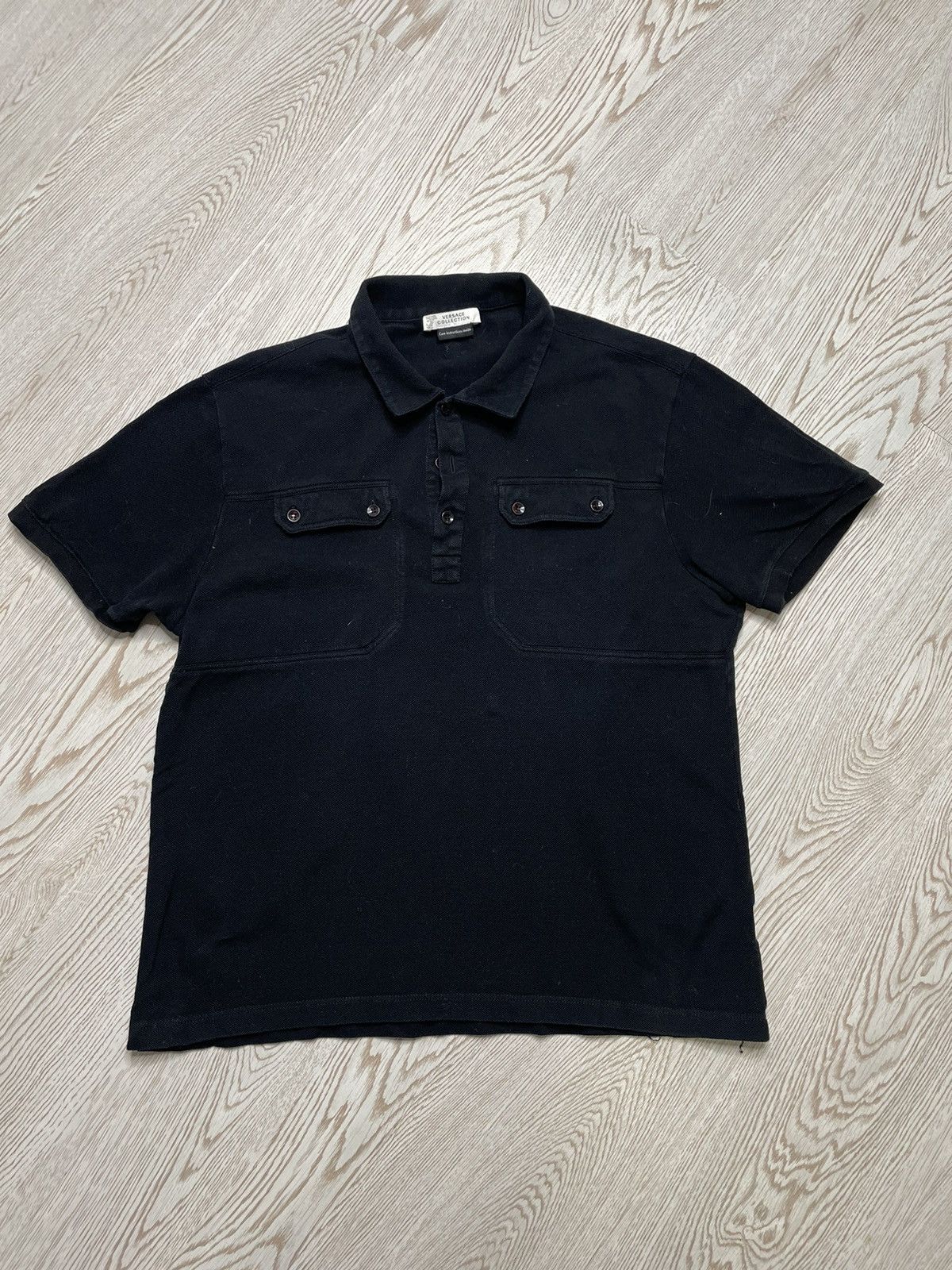 Versace Versace Collection Multipocket Polo shirt Size US XL / EU 56 / 4 - 7 Thumbnail
