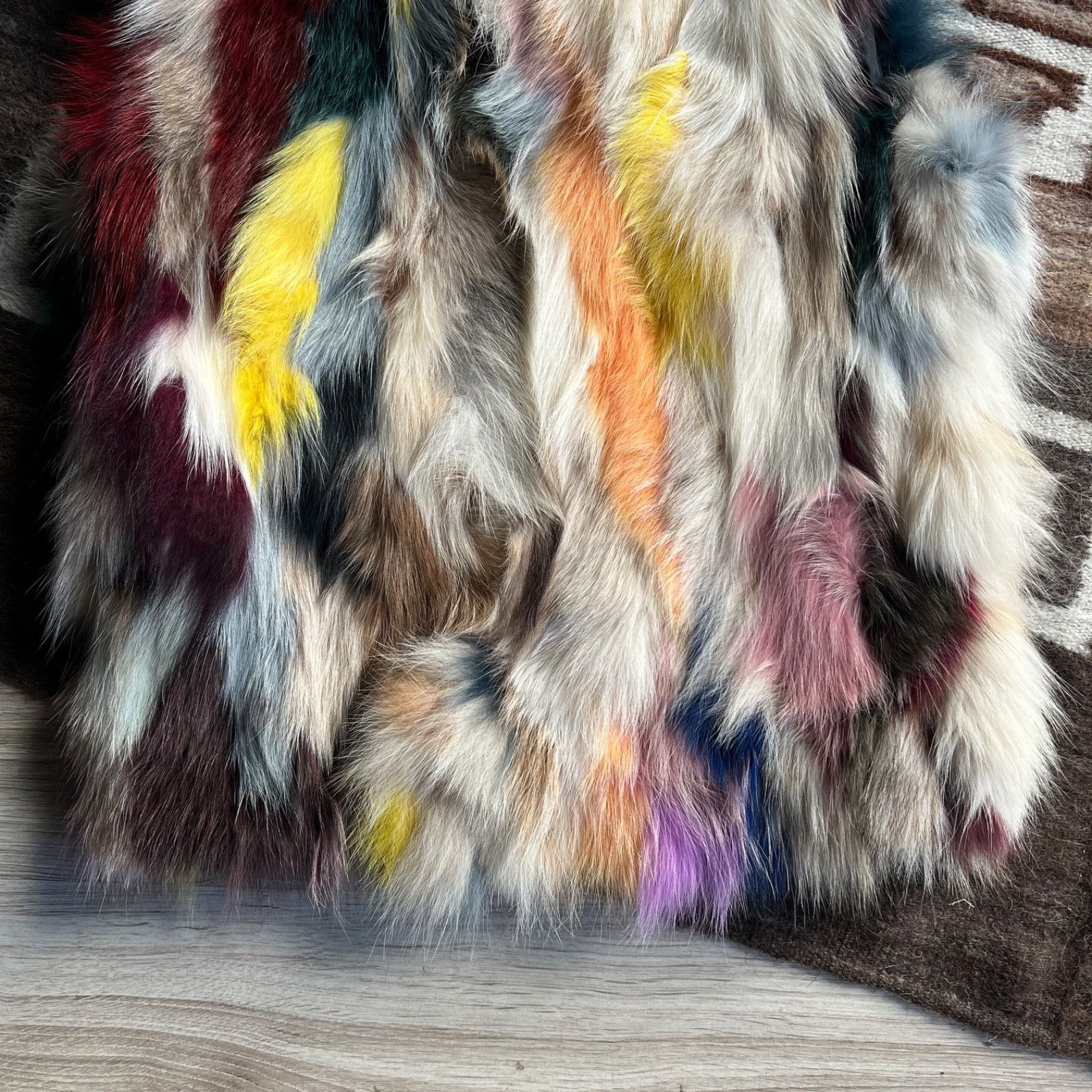 JET SET Jet Set Y2K Faux Fur Fairy Grunge Reversible Vest 9778AC Size S / US 4 / IT 40 - 10 Thumbnail