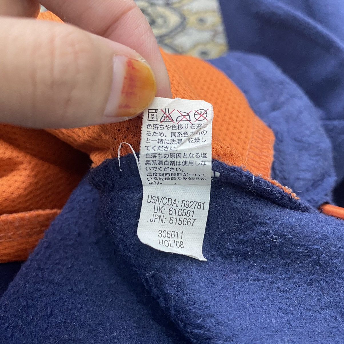 Gap GAP Half Zipper Orange Navy Fleece Sweatshirt Size US M / EU 48-50 / 2 - 6 Thumbnail
