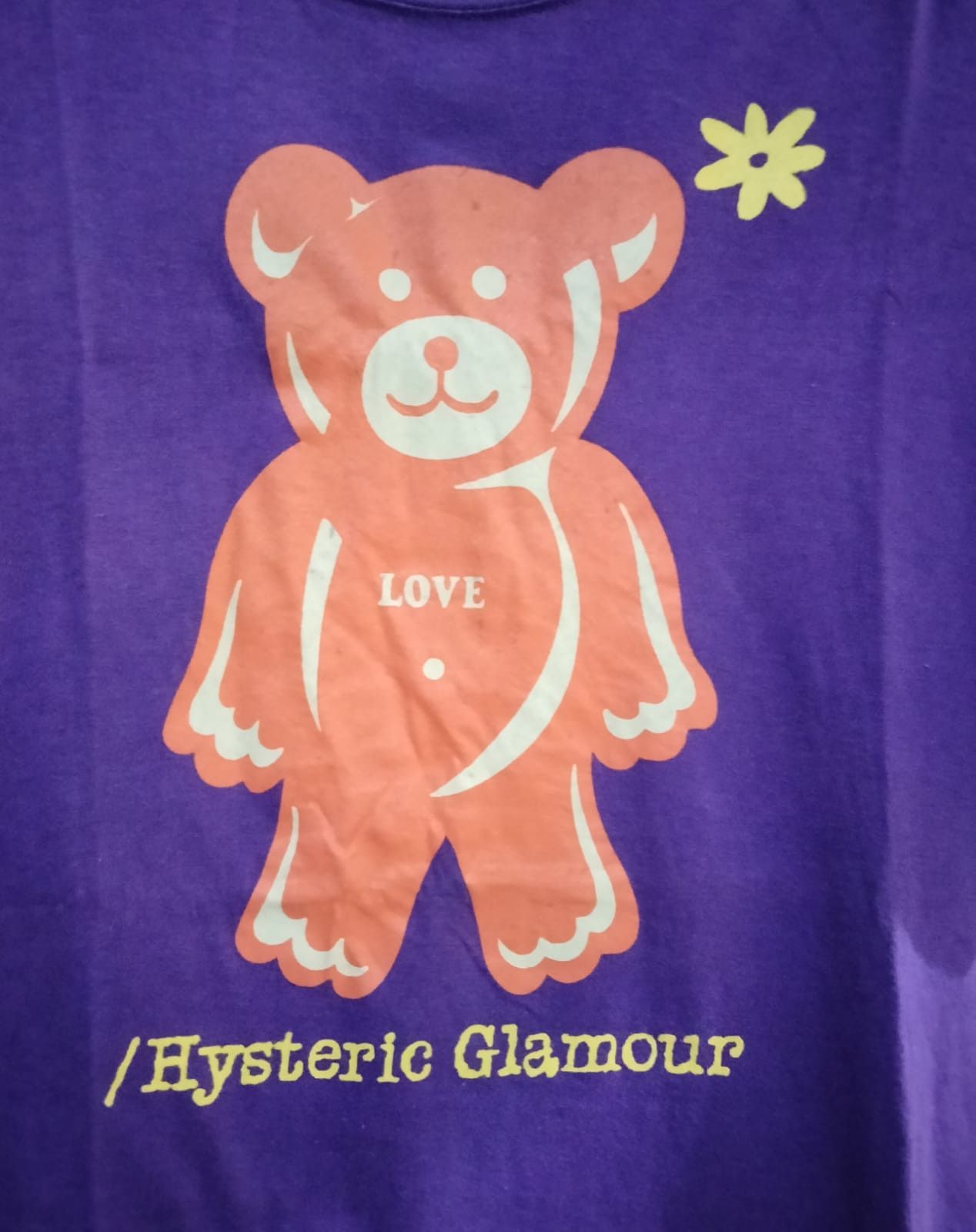 Hysteric Glamour Vintage Hysteric Glamour Bear Love T Shirt Size US M / EU 48-50 / 2 - 2 Thumbnail