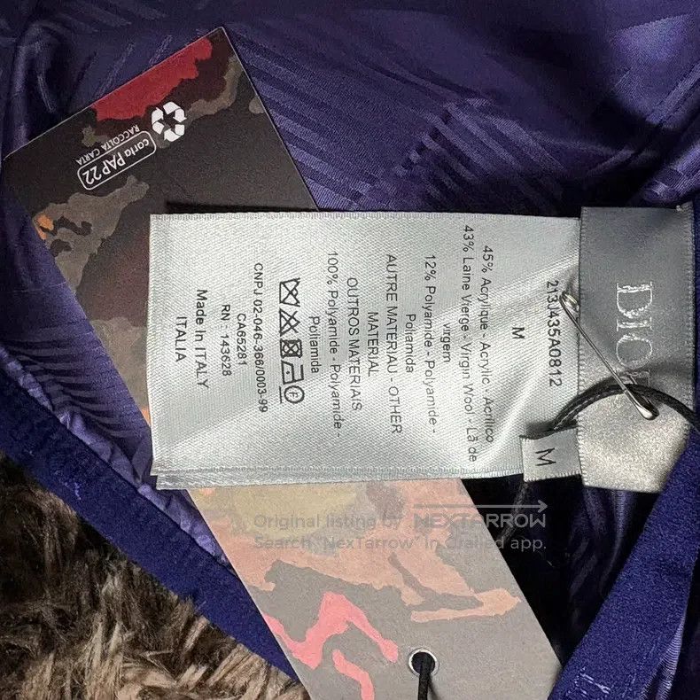 Dior Dior Purple full print CD reversible jacket Size M / US 6-8 / IT 42-44 - 3 Thumbnail