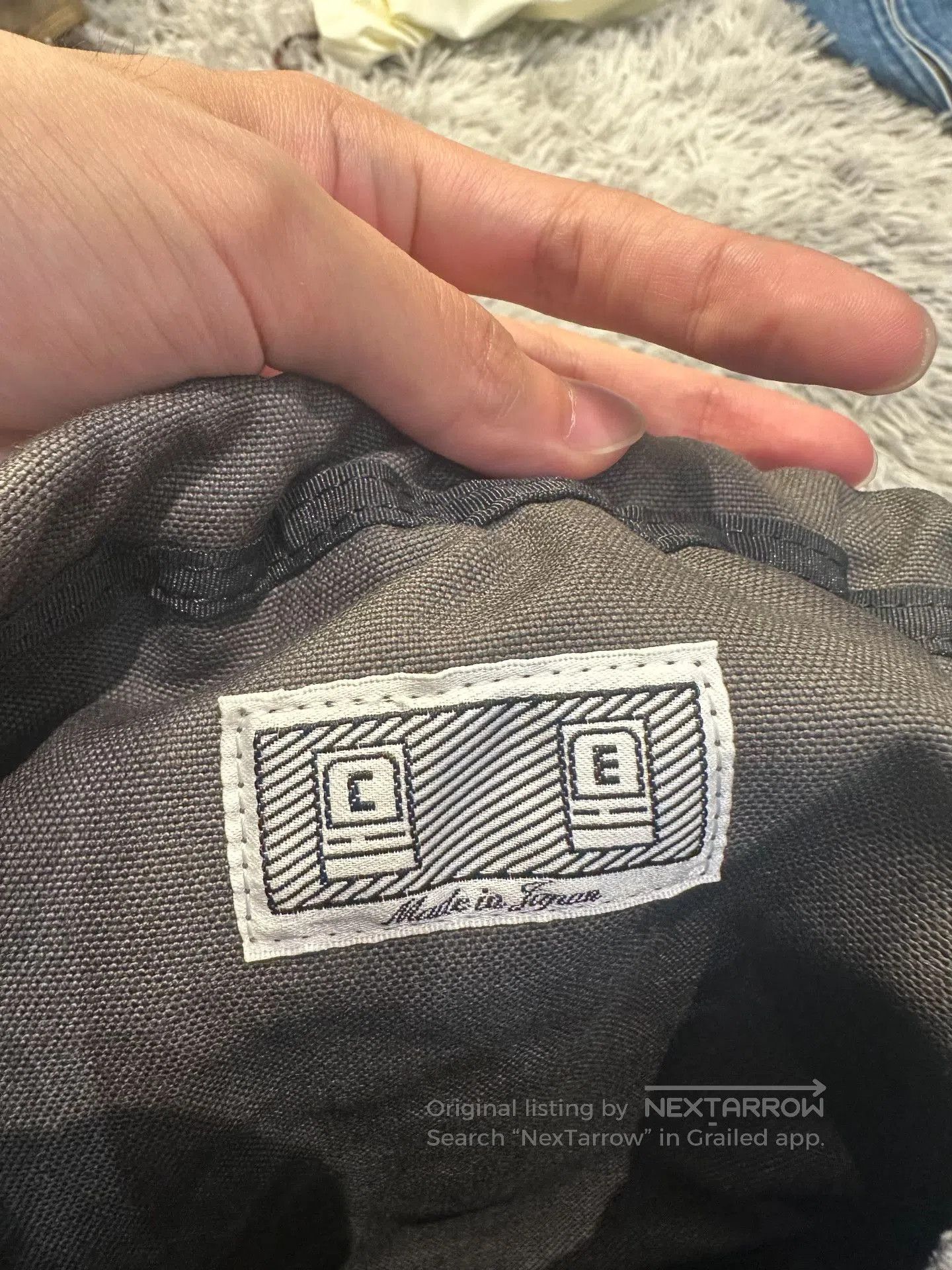 Cav Empt C.E/CAVEMPT Black Drawstring Bag. Size ONE SIZE - 4 Thumbnail