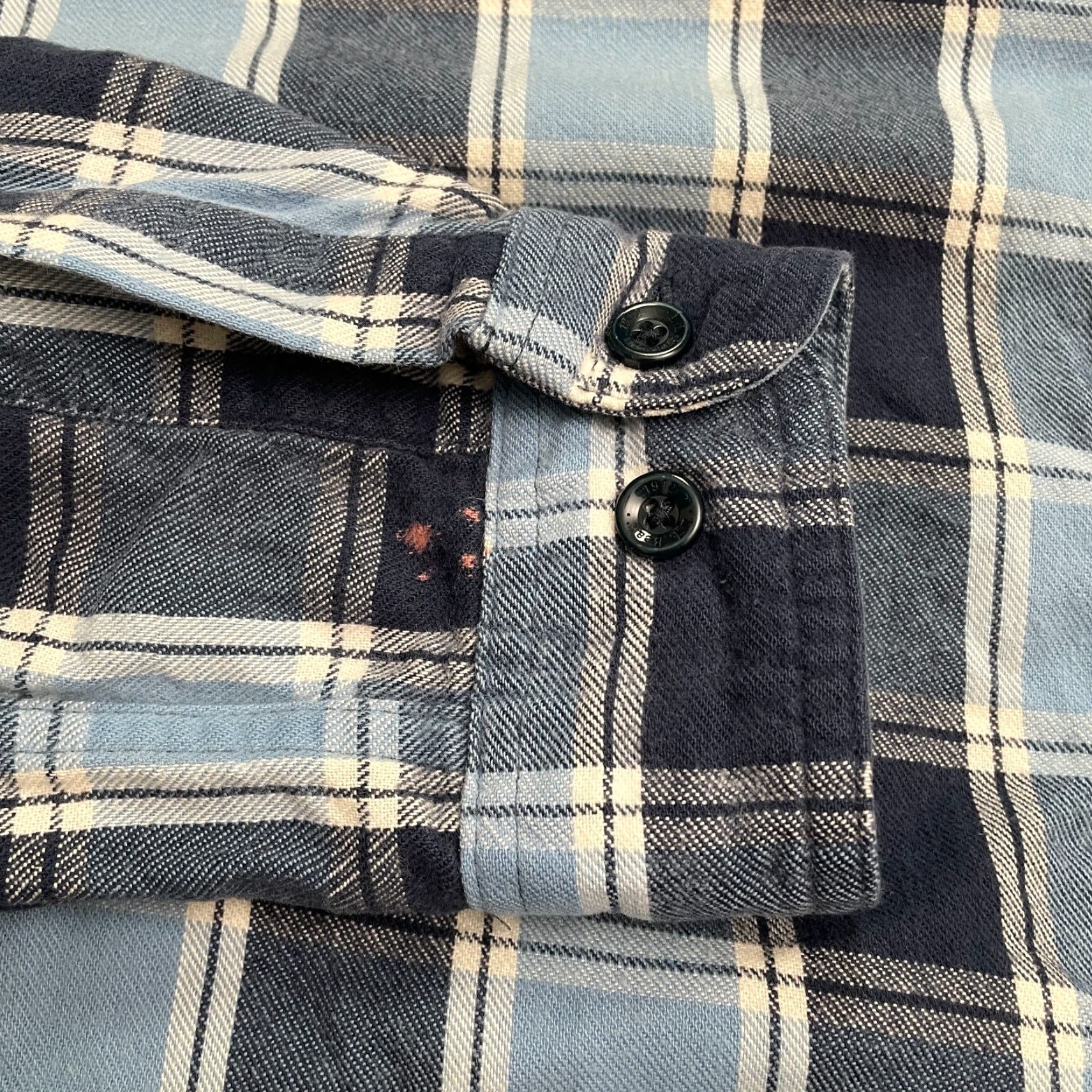 Vintage VINTAGE L.L. Bean Flannel Shirt Mens Medium Blue Plaid Cotton Casual Western Outdoor Size US M / EU 48-50 / 2 - 3 Thumbnail