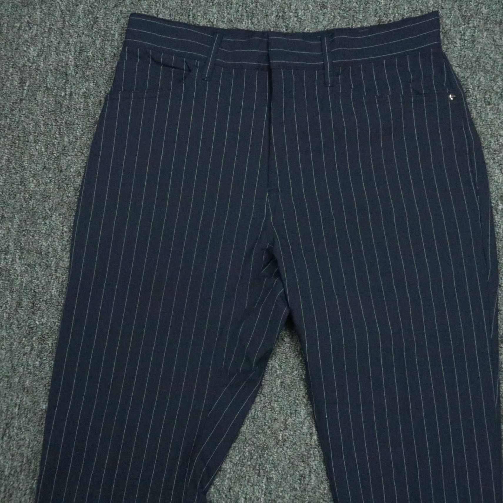 RLX Ralph Lauren RLX Ralph Lauren Pants Men 28x29 Blue Pinstripe Performance Golf Chino Trouser Size US 28 / EU 44 - 2 Thumbnail