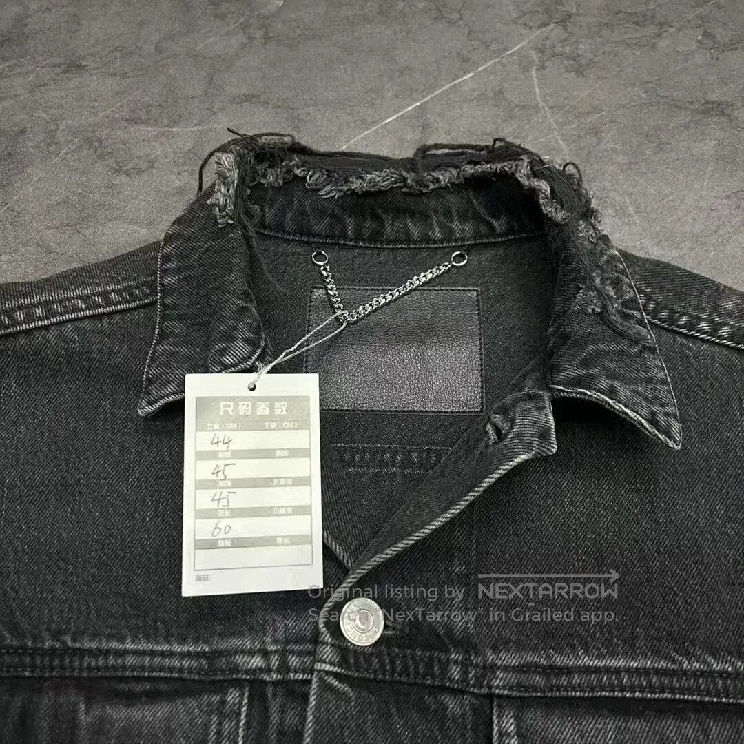 Balenciaga Balenciaga Sinners Denim Jacket. Size US M / EU 48-50 / 2 - 4 Thumbnail