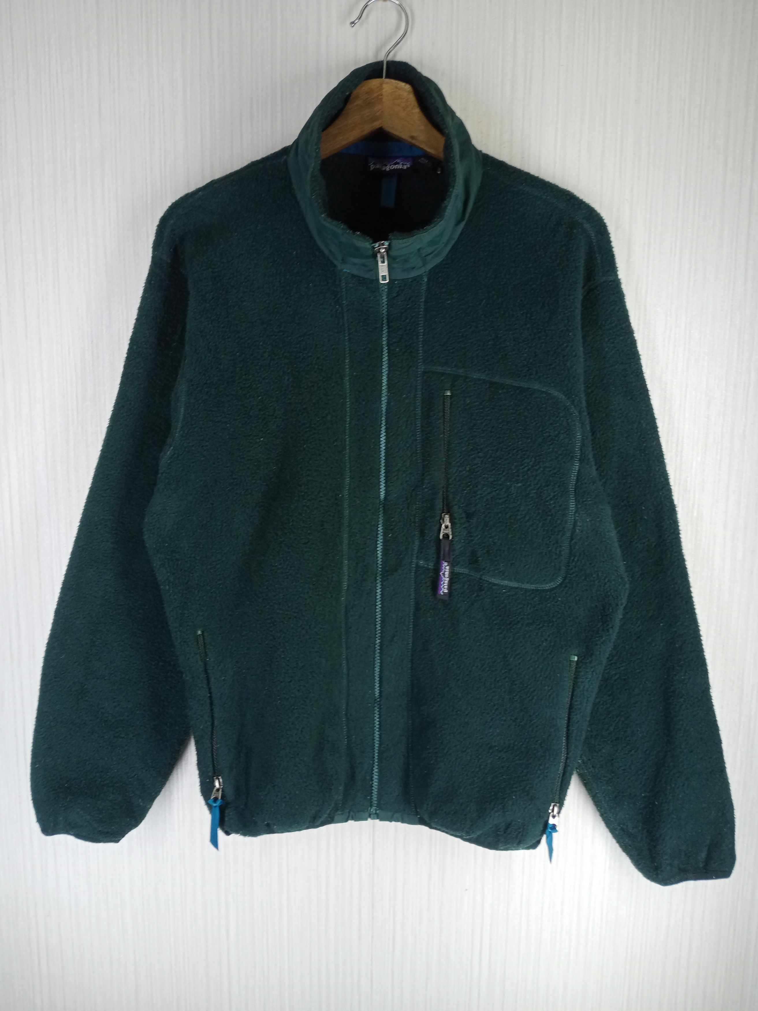 Buy Rare!!! Vintage Patagonia USA Fleece Jacket