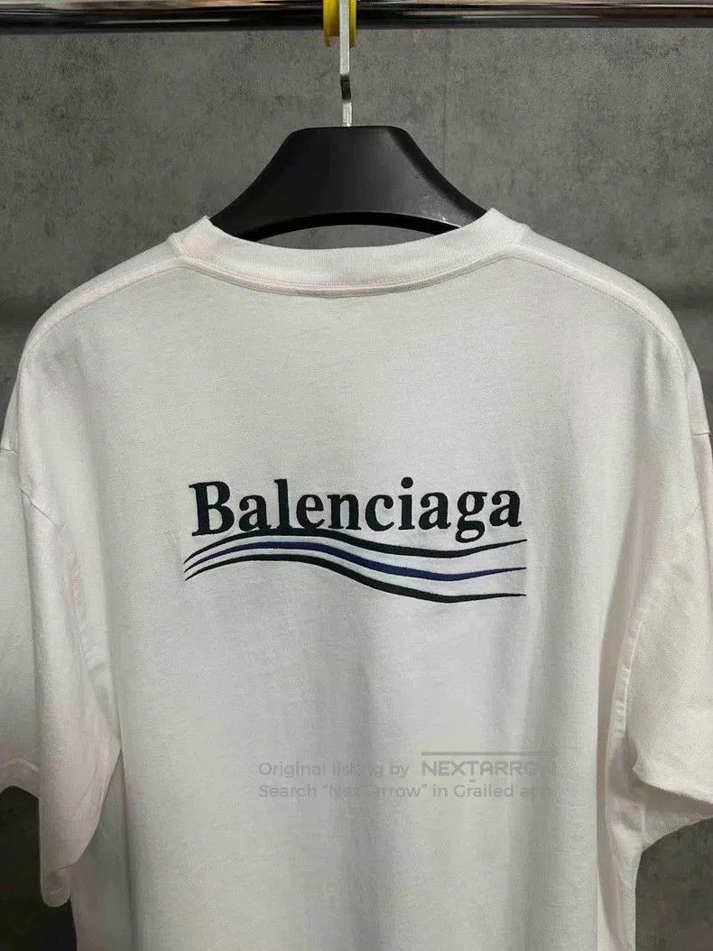 Balenciaga Balenciaga Coke Wave Logo Short Sleeve Tee. Size US S / EU 44-46 / 1 - 4 Thumbnail