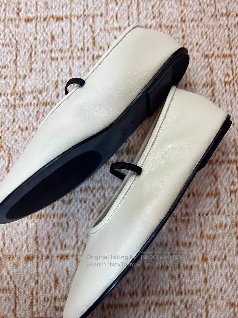 The Row The Row Beige Ballet Shoes Flat Shoes Size US 6.5 / IT 36.5 - 3 Thumbnail