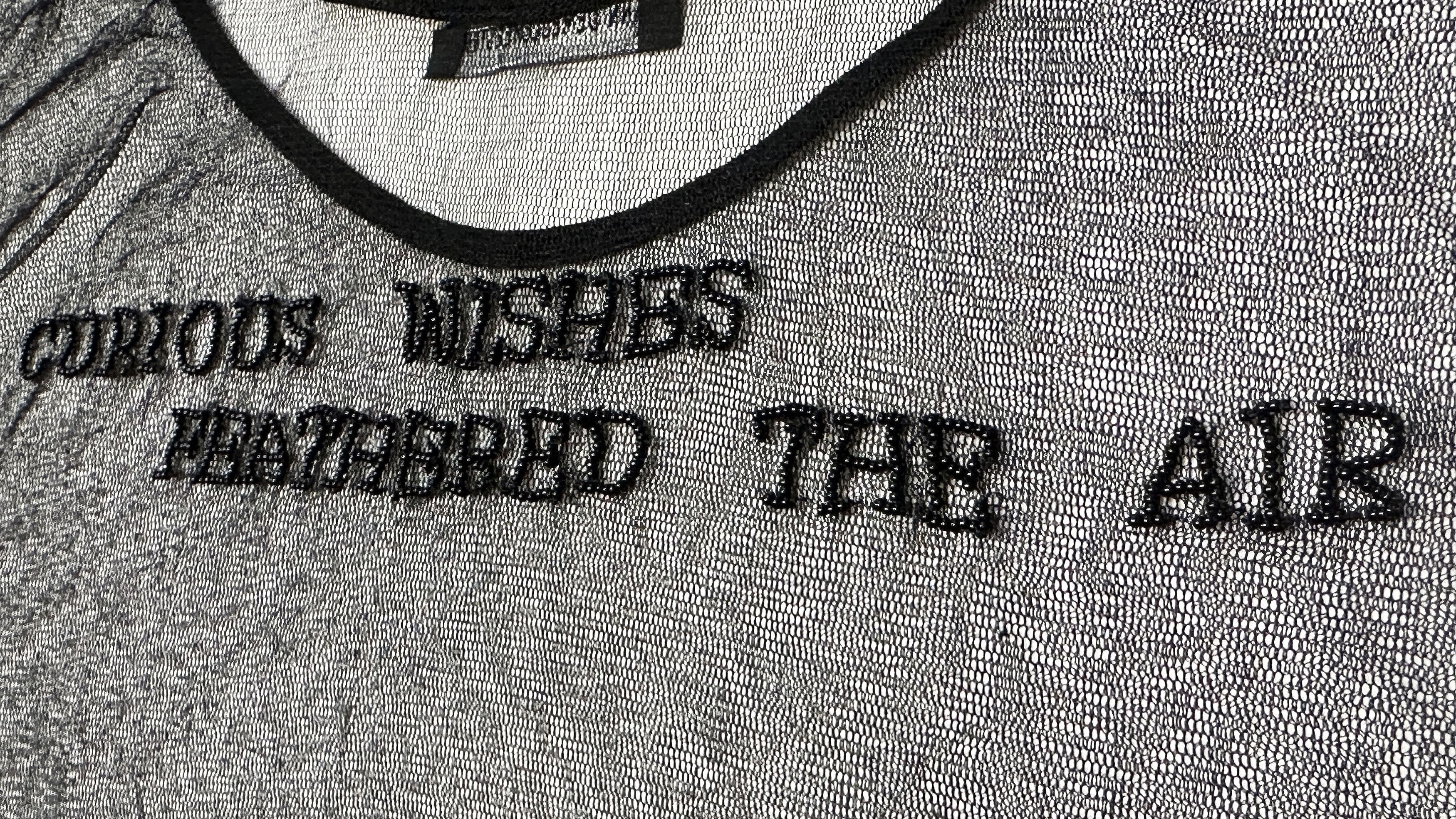 Ann Demeulemeester New — Patti Smith Beaded Silk Top Size US M / EU 48-50 / 2 - 9 Thumbnail