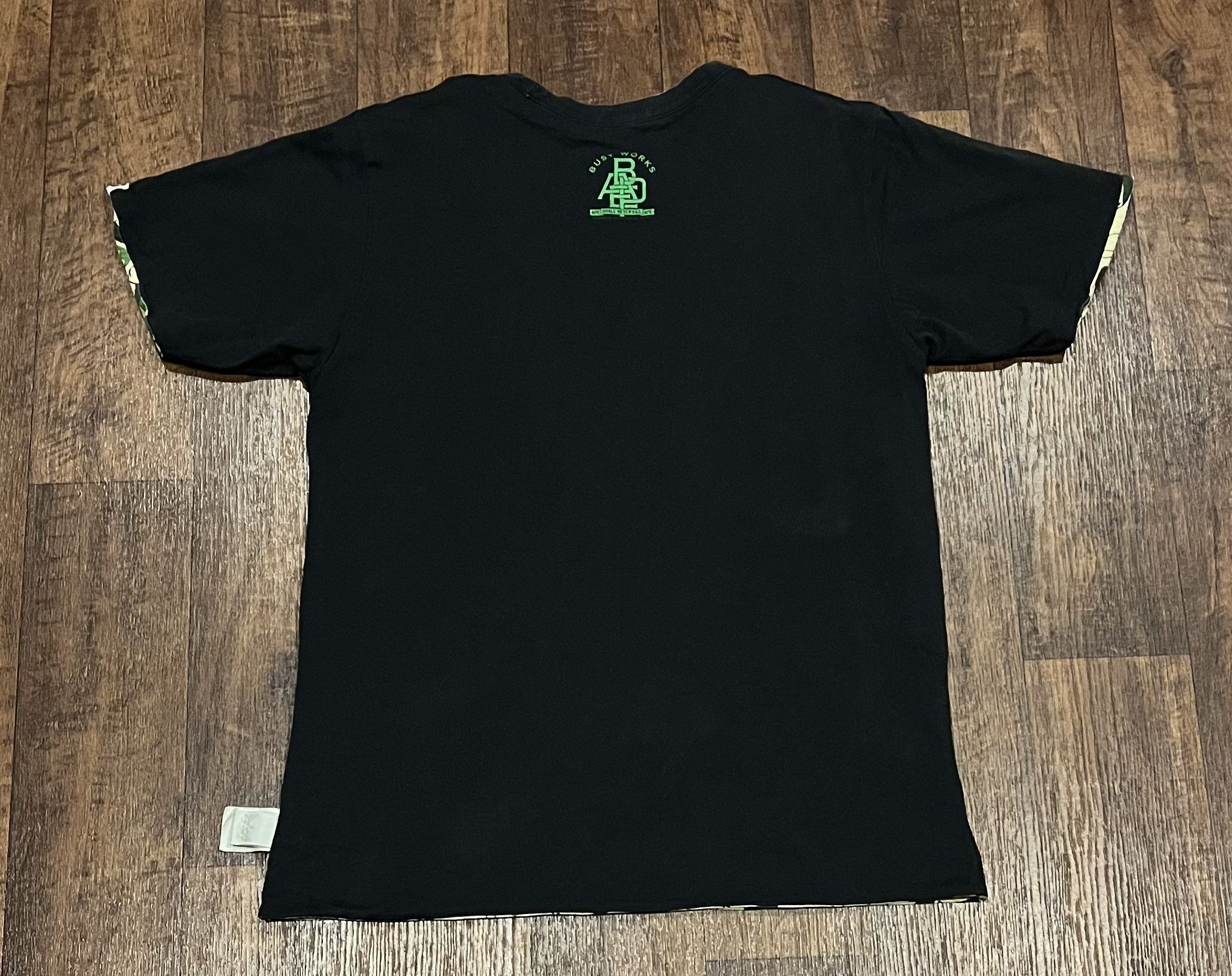 Bape Bape Baby Milo camo reversible tee shirt Size US M / EU 48-50 / 2 - 4 Thumbnail