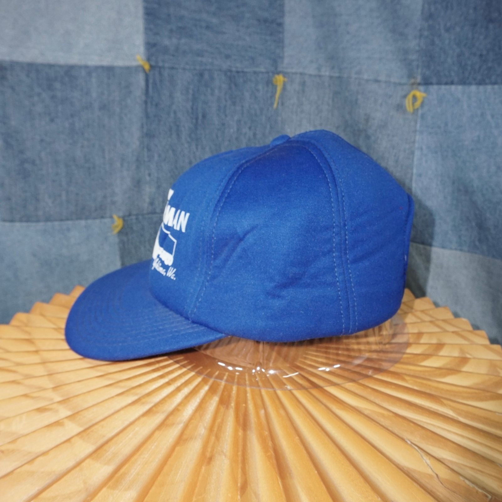 Hanes OSFA - Vintage 80s trucker hat Wehrman Washington hanes hat Size ONE SIZE - 3 Thumbnail