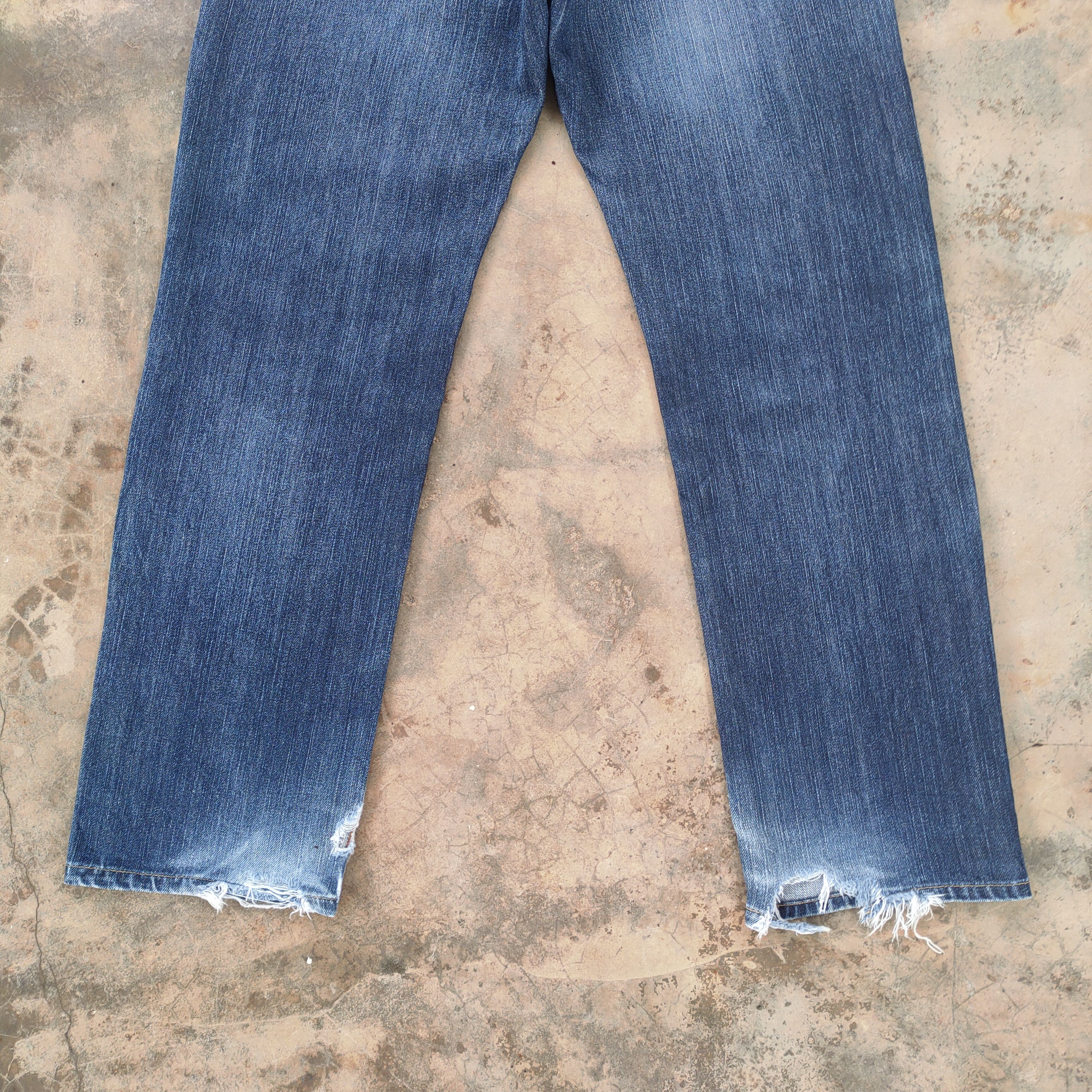 Edwin VINTAGE EDWIN FADED DISTRESSED JEANS DENIM PANTS Size US 32 / EU 48 - 12 Thumbnail