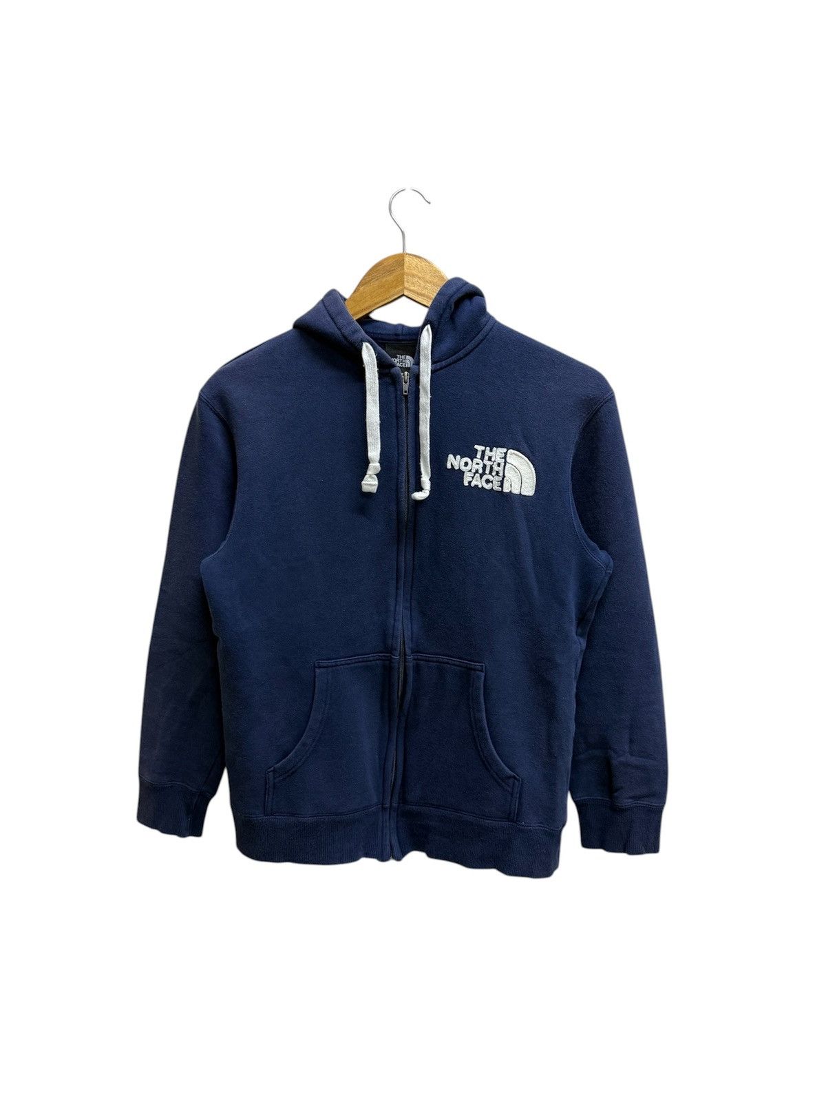 The North Face The North Face Embroidery Logo Zip Up Sweater Hoodie Size XS / US 0-2 / IT 36-38 - 1 Thumbnail