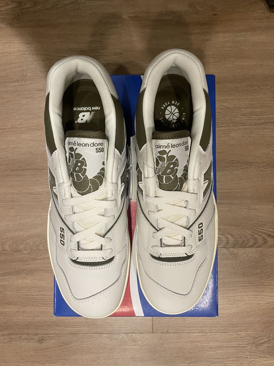 Aime Leon Dore × New Balance White Olive Aime Leon Dore X New Balance size 12 Size US 12 / EU 45 - 2 Thumbnail