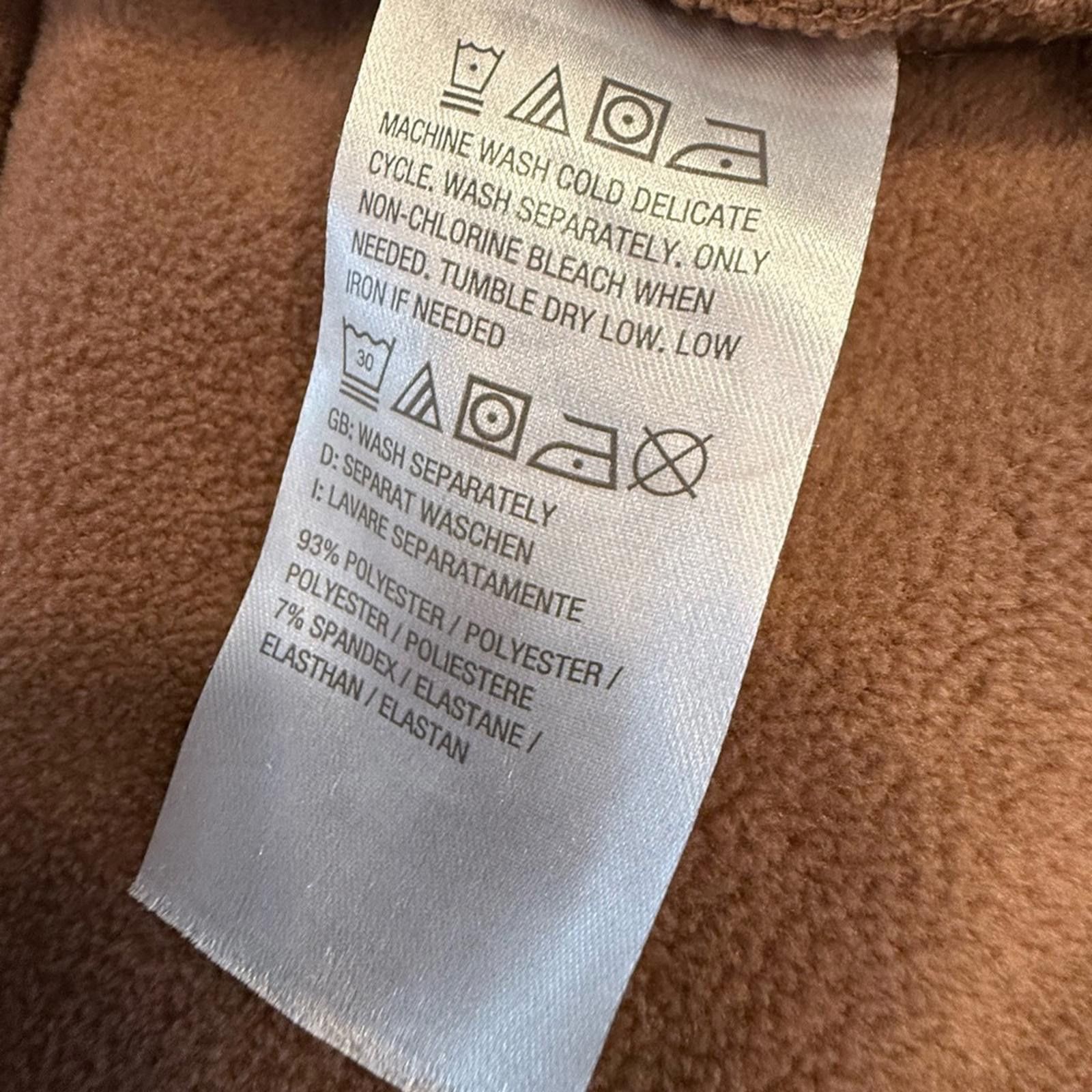 Other Brown velour sweatshirt kangaroo pocket SZ L/XL Size M / US 6-8 / IT 42-44 - 6 Thumbnail