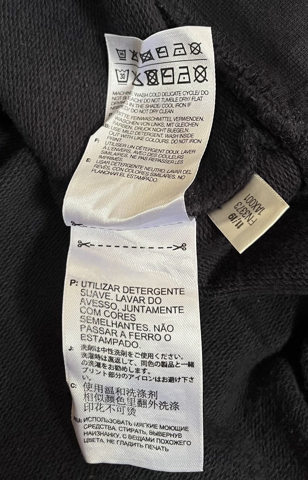 Yohji Yamamoto Yohji yamamoto y-3 faded dark navy logo sweatshirt Size US L / EU 52-54 / 3 - 4 Thumbnail