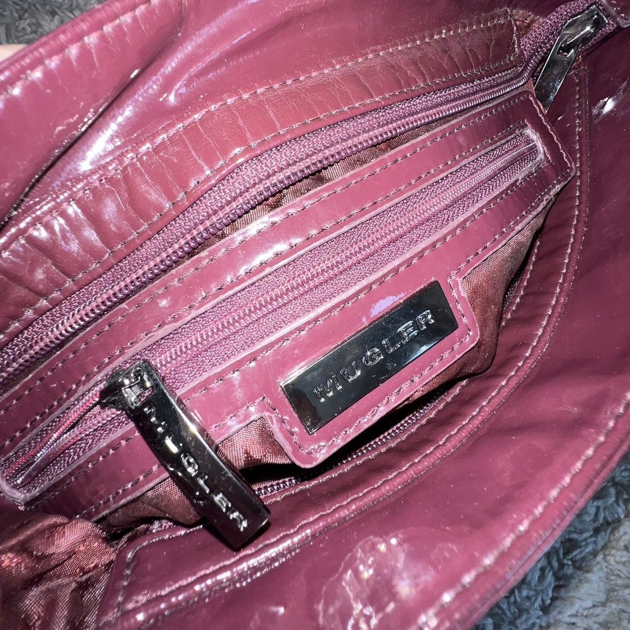 Thierry Mugler Thierry Mugler Purple Vinyl Star Shoulder Bag – y2k Vintage Size ONE SIZE - 4 Thumbnail
