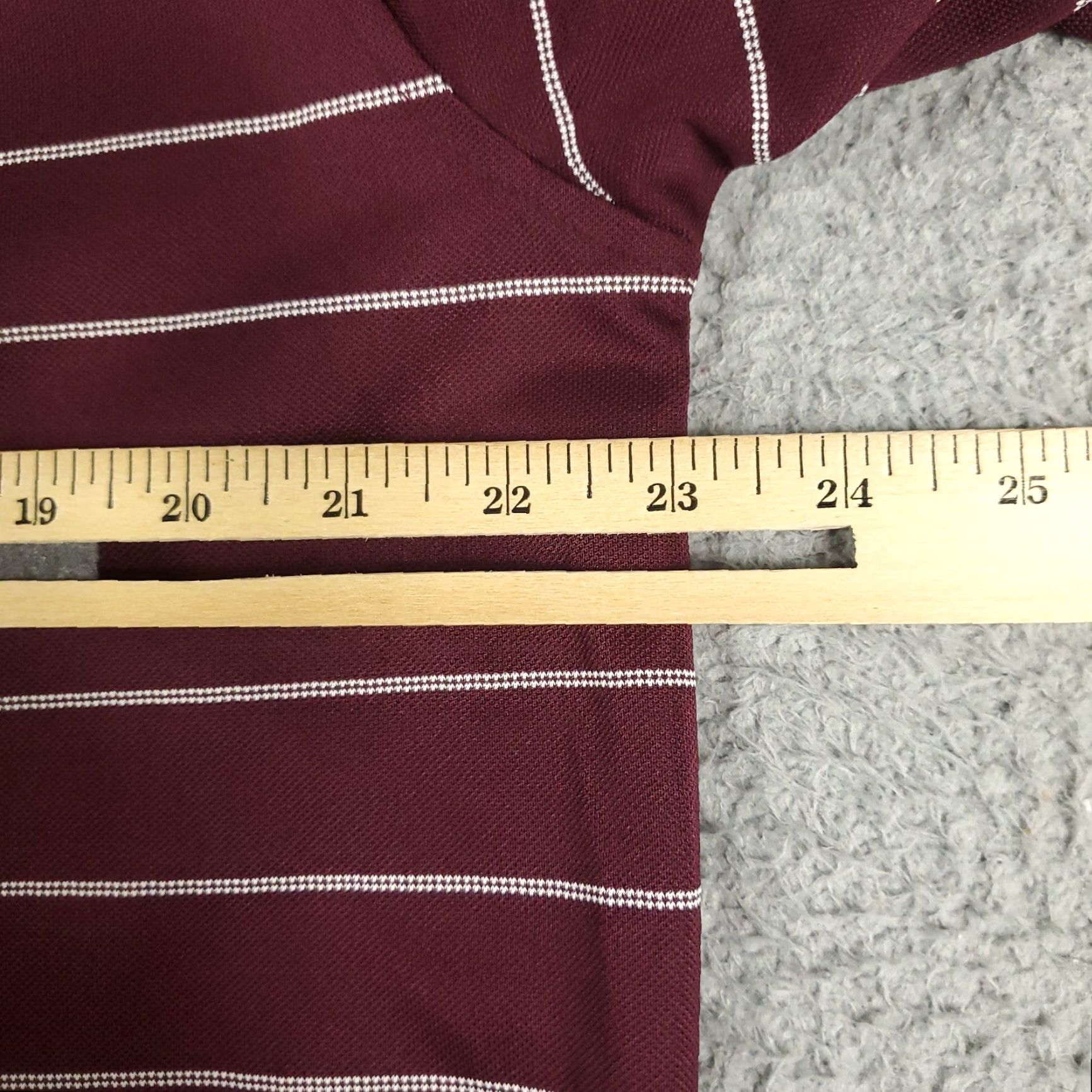 Vintage Greg Norman Polo Shirt Mens Large Red Striped Shark Casual Short Sleeve Shirt Size US L / EU 52-54 / 3 - 5 Thumbnail