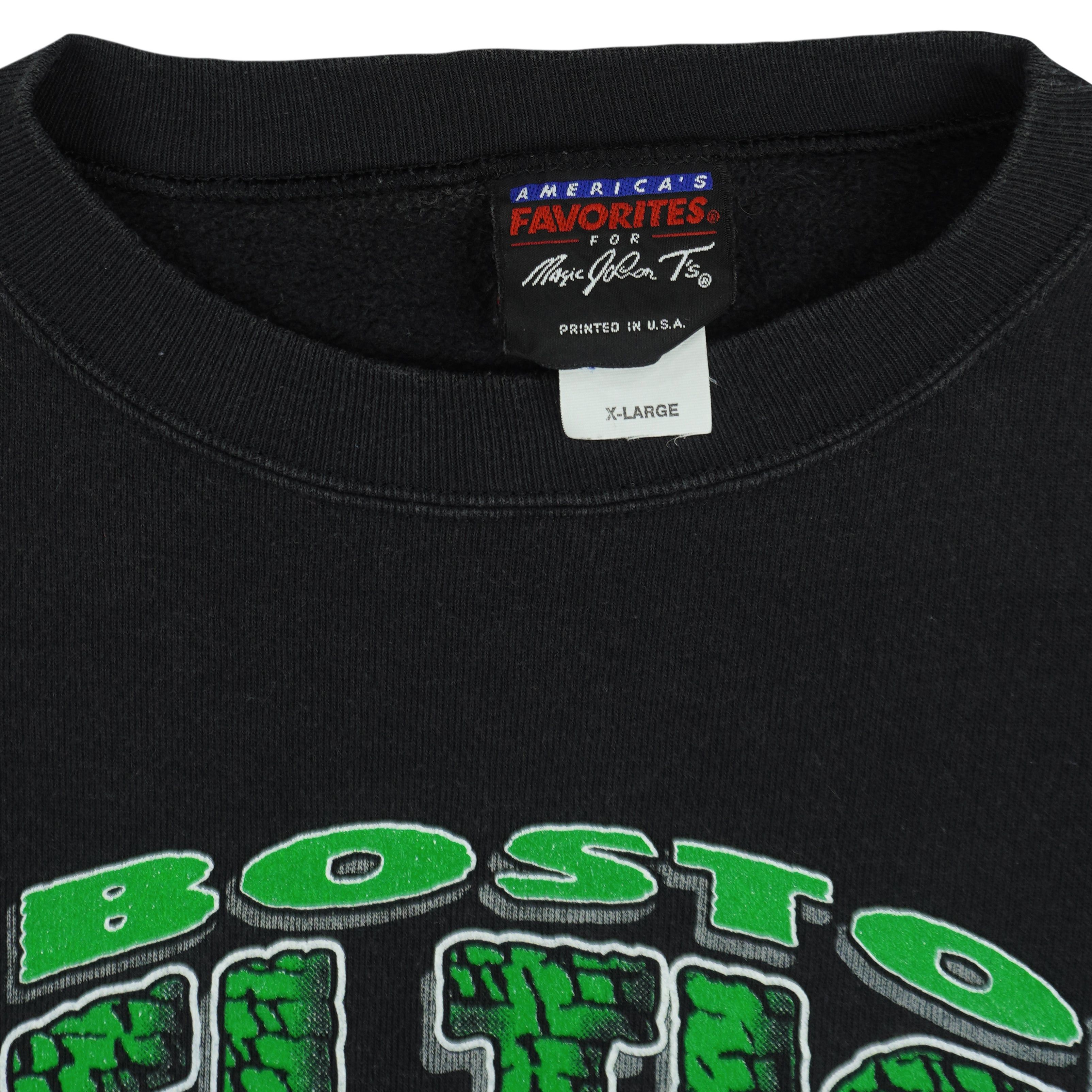 NBA (MJT's) - Boston Celtics Crew Neck Sweatshirt 1990s Size US XL / EU 56 / 4 - 5 Thumbnail