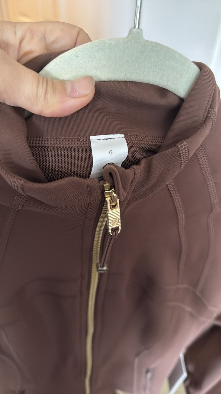 Lululemon lululemon athletica define Jacket size 6 color in JAVA/gold Size M / US 6-8 / IT 42-44 - 6 Thumbnail