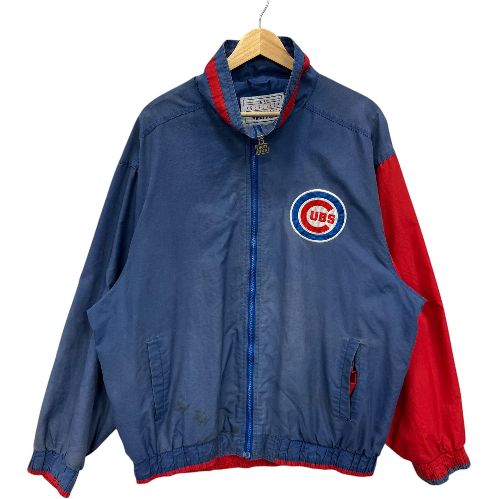 Vintage Vintage Chicago Cubs Logo MLB Bomber Jacket XL Size US XL / EU 56 / 4 - 1 Thumbnail
