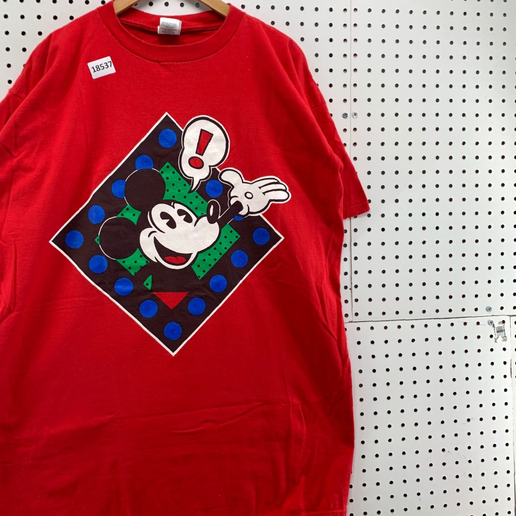Mickey & Co. VINTAGE Mickey & Co Disney Shirt Womens Sleepwear One Size Red Short Sleeve Size ONE SIZE - 4 Thumbnail