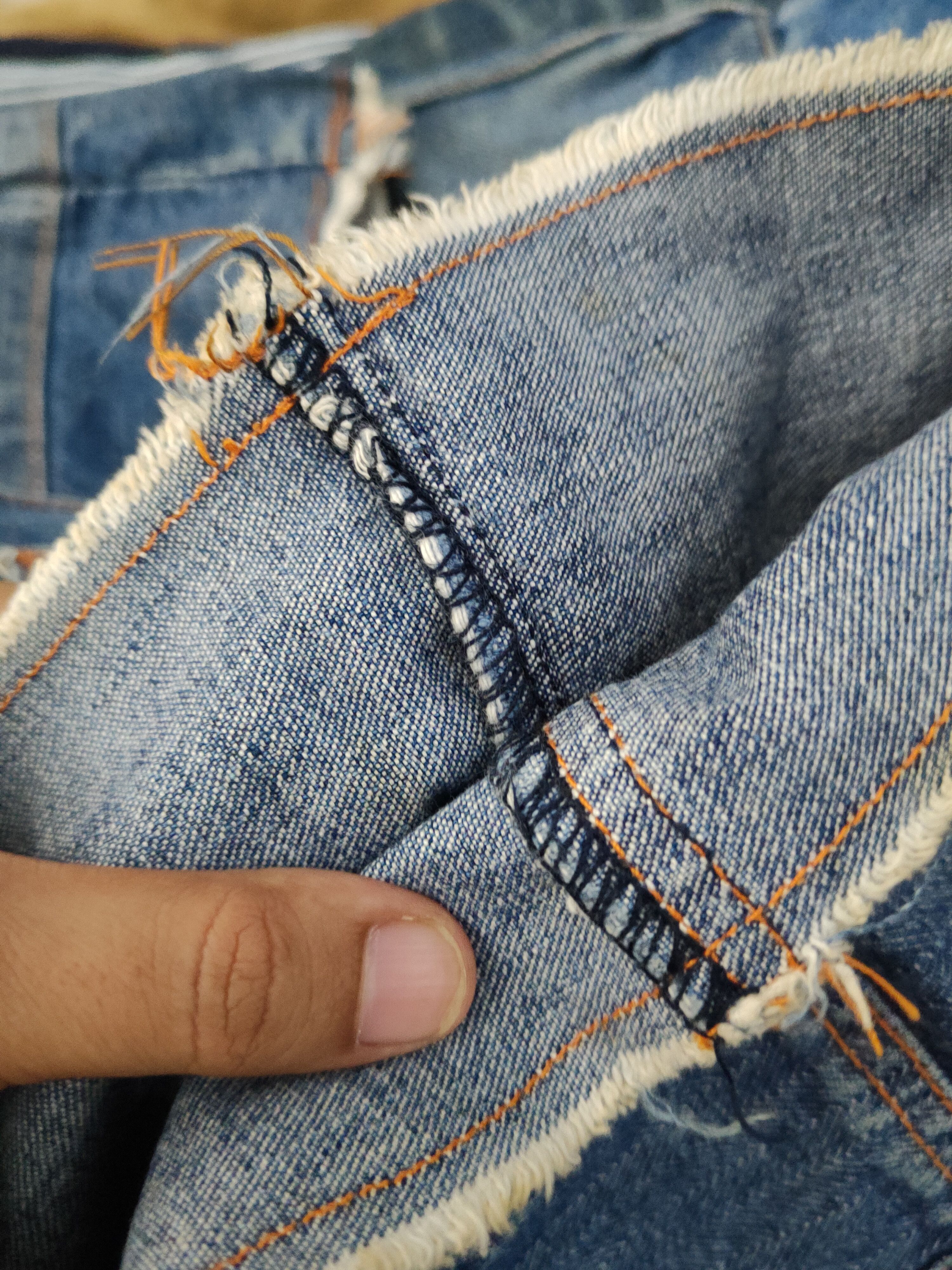 Japanese Brand DL Hagi Stye Like Hysteric Back & Forth denim Pants #W1593 Size US 27 - 16 Thumbnail