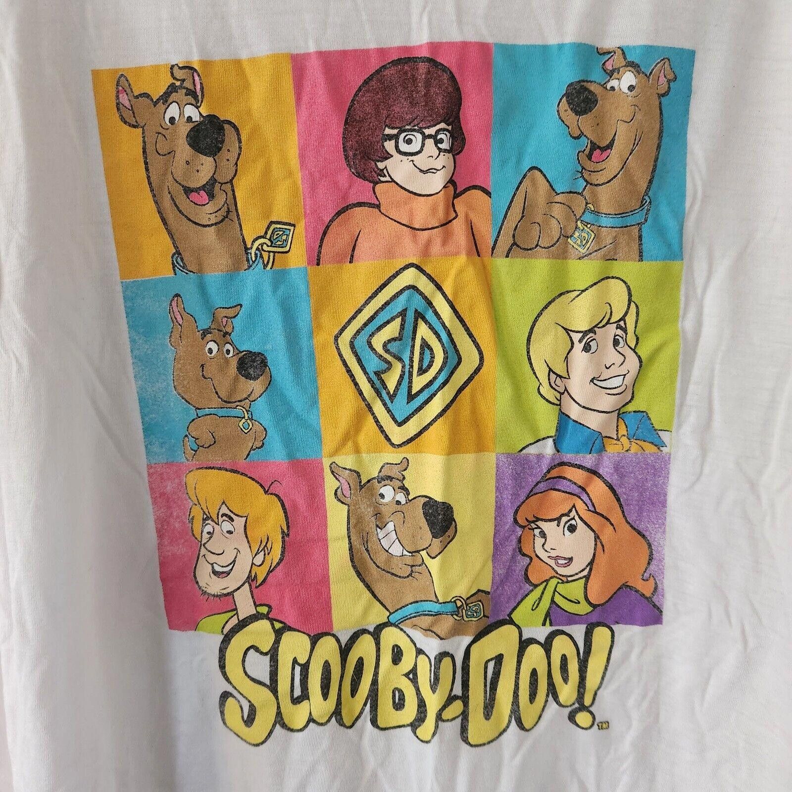 Warner Bros Womens Scooby Doo Short Sleeve Tshirt White Size 3XL Size 3XL / US 20-22 - 4 Thumbnail