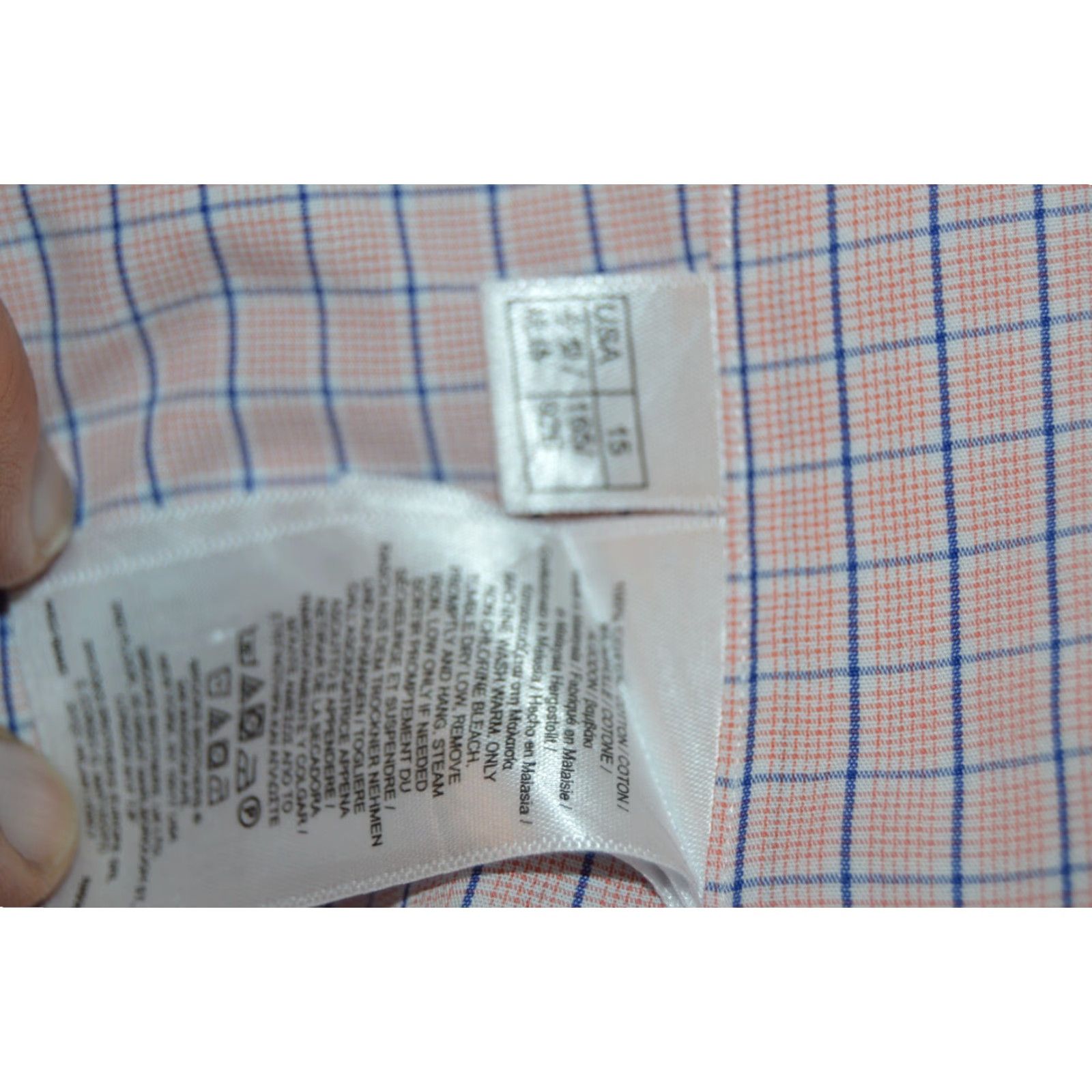 Brooks Brothers Brooks Brothers Men's L/S Regent Shirt SZ 15-32 Pink Plaid Mens Size US M / EU 48-50 / 2 - 4 Thumbnail