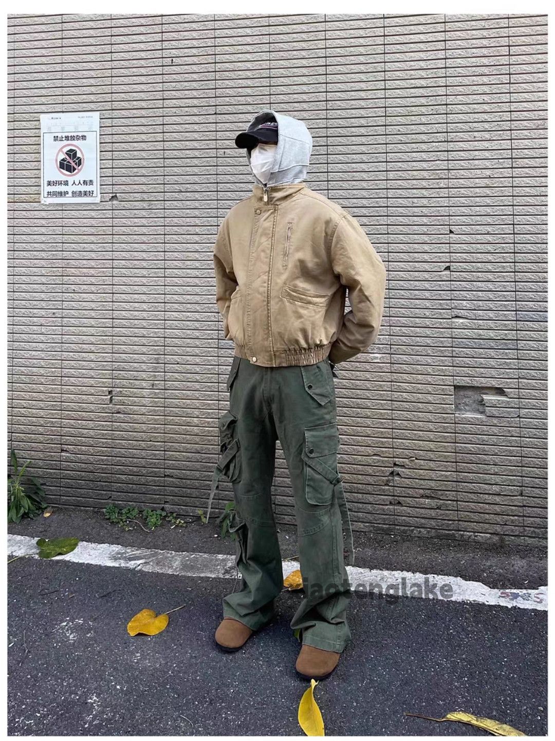 Designer × Japanese Brand × Vintage washed faded cleanfit yuppie bootcut grunge cargo pants Size US 30 / EU 46 - 3 Thumbnail