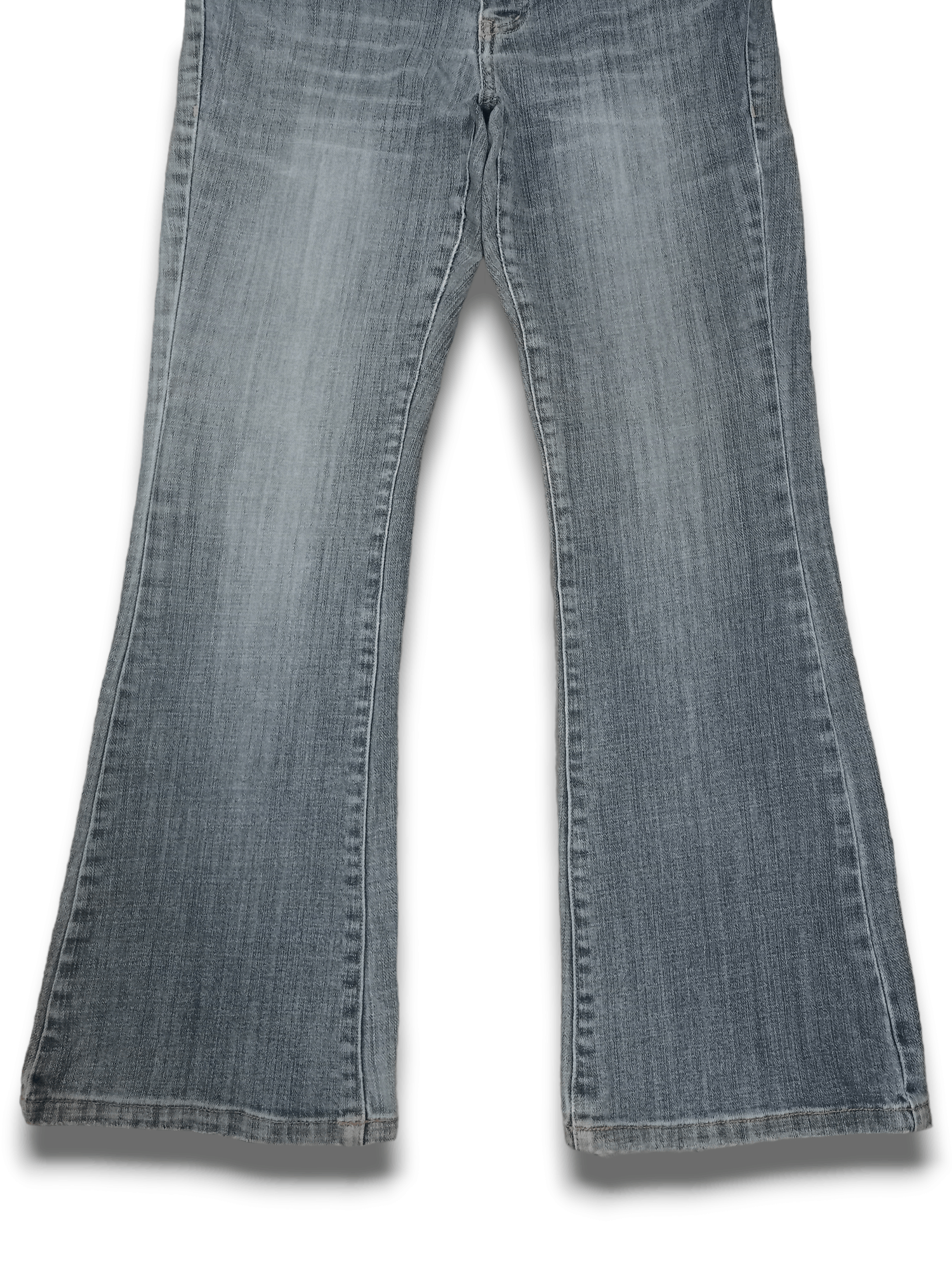 Japanese Brand Vintage Japanese Brand Faded Style Flare Denim Jeans 29x28 Size 29" - 6 Thumbnail
