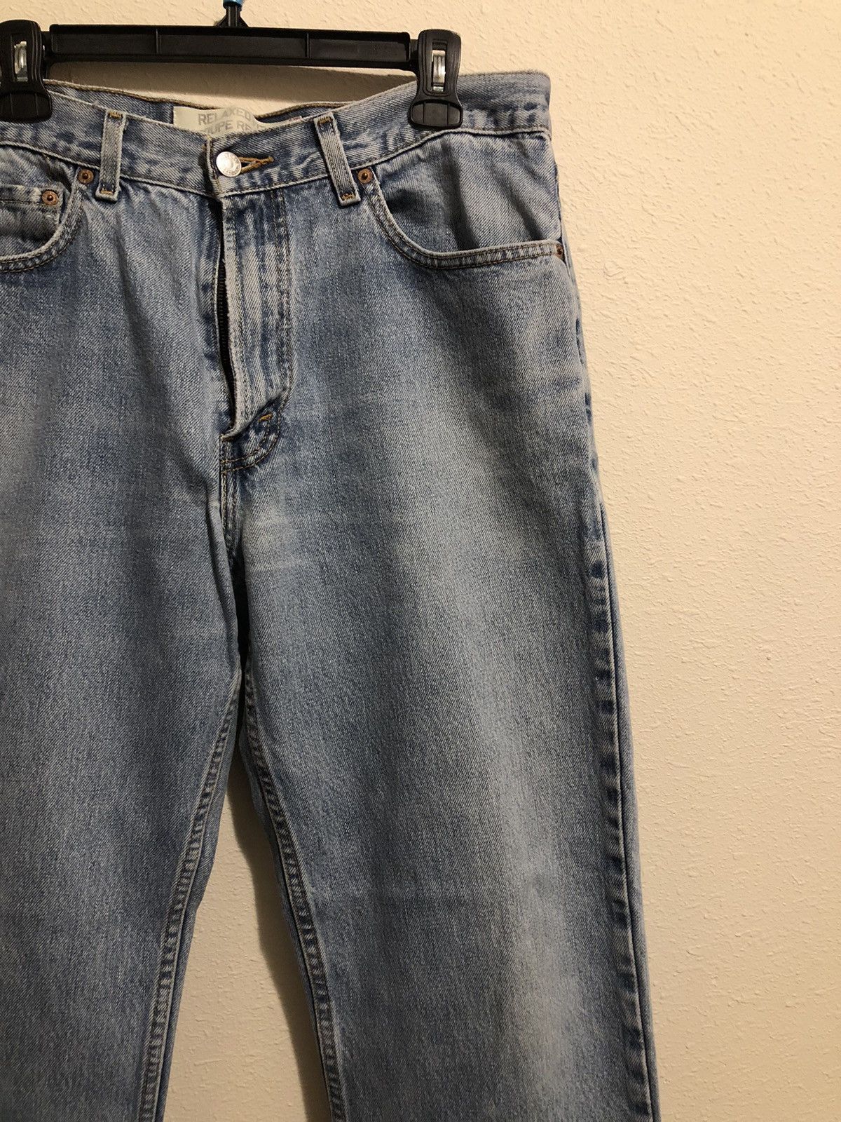 Levi's × Levi's Vintage Clothing × Vintage Vintage Levi’s 550 Relaxed Fit Baggy Denim Jeans Faded Size US 34 / EU 50 - 3 Thumbnail