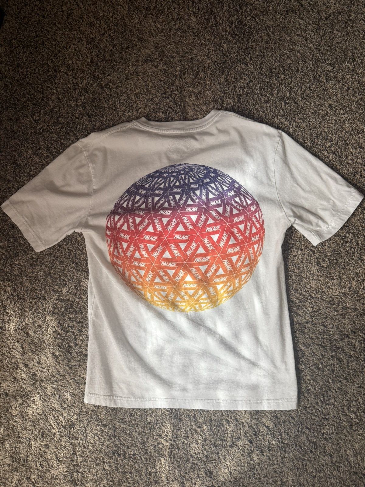 Palace Palace Globular Tee White Size US M / EU 48-50 / 2 - 4 Thumbnail