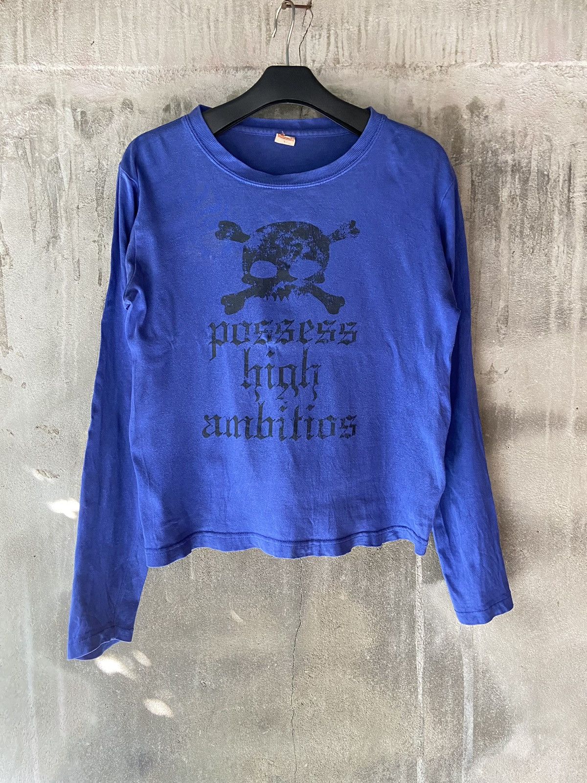 Japanese Brand POSSESS HIGH AMBITIONS LONG SLEEVE Size US S / EU 44-46 / 1 - 1 Thumbnail