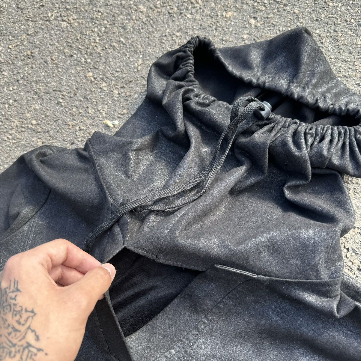 Designer × Japanese Brand opium leather hoodie womans rick owens style Size M / US 6-8 / IT 42-44 - 7 Thumbnail