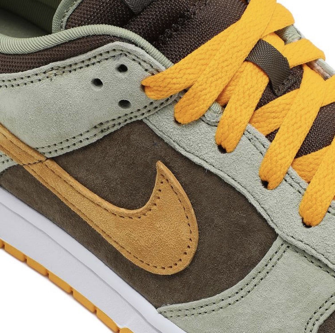 Nike Nike dunk low dusty olive Size US 10 / EU 43 - 6 Thumbnail
