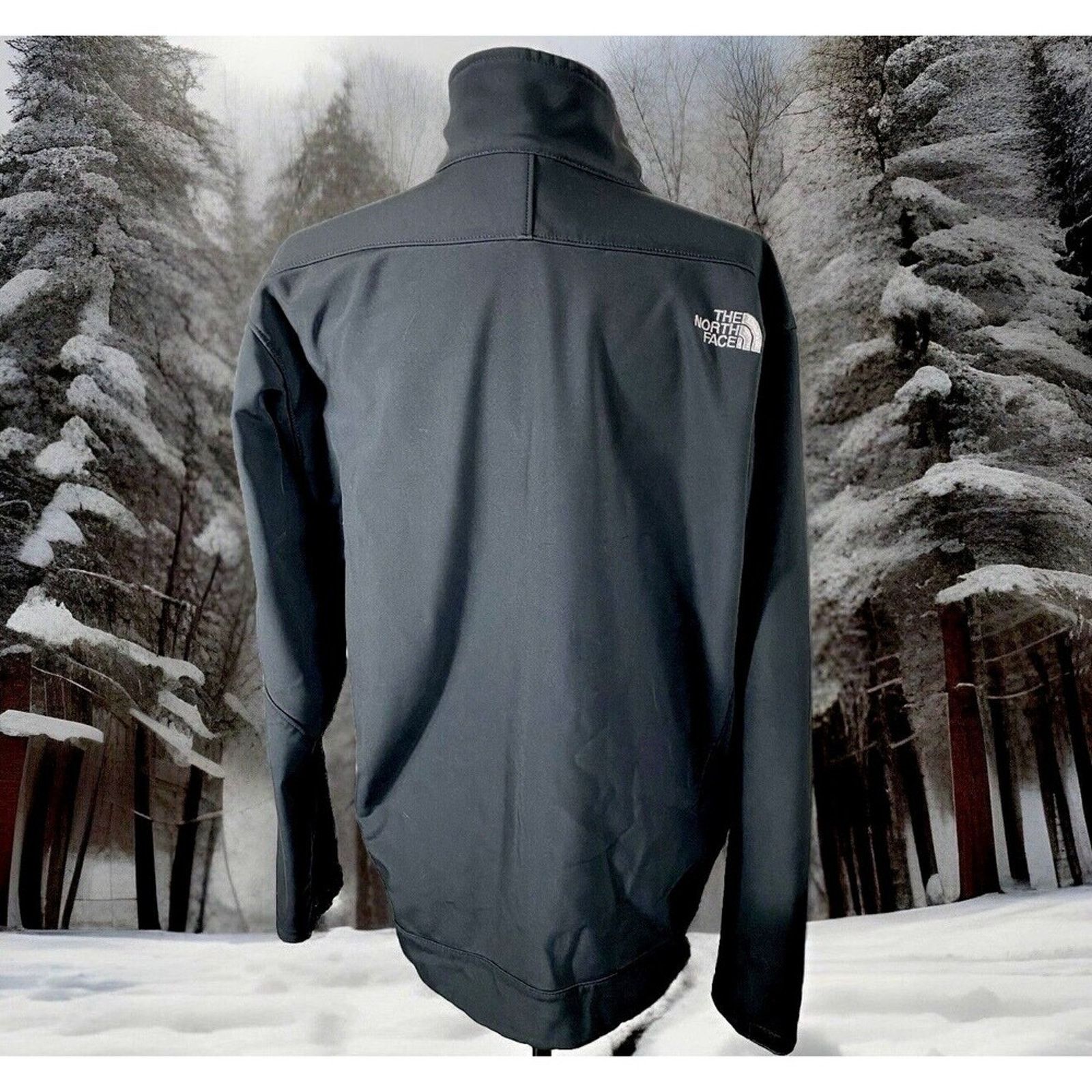 The North Face The North Face APEX GRAY Softshell Jacket Black- Size L AL5C Size US L / EU 52-54 / 3 - 5 Thumbnail