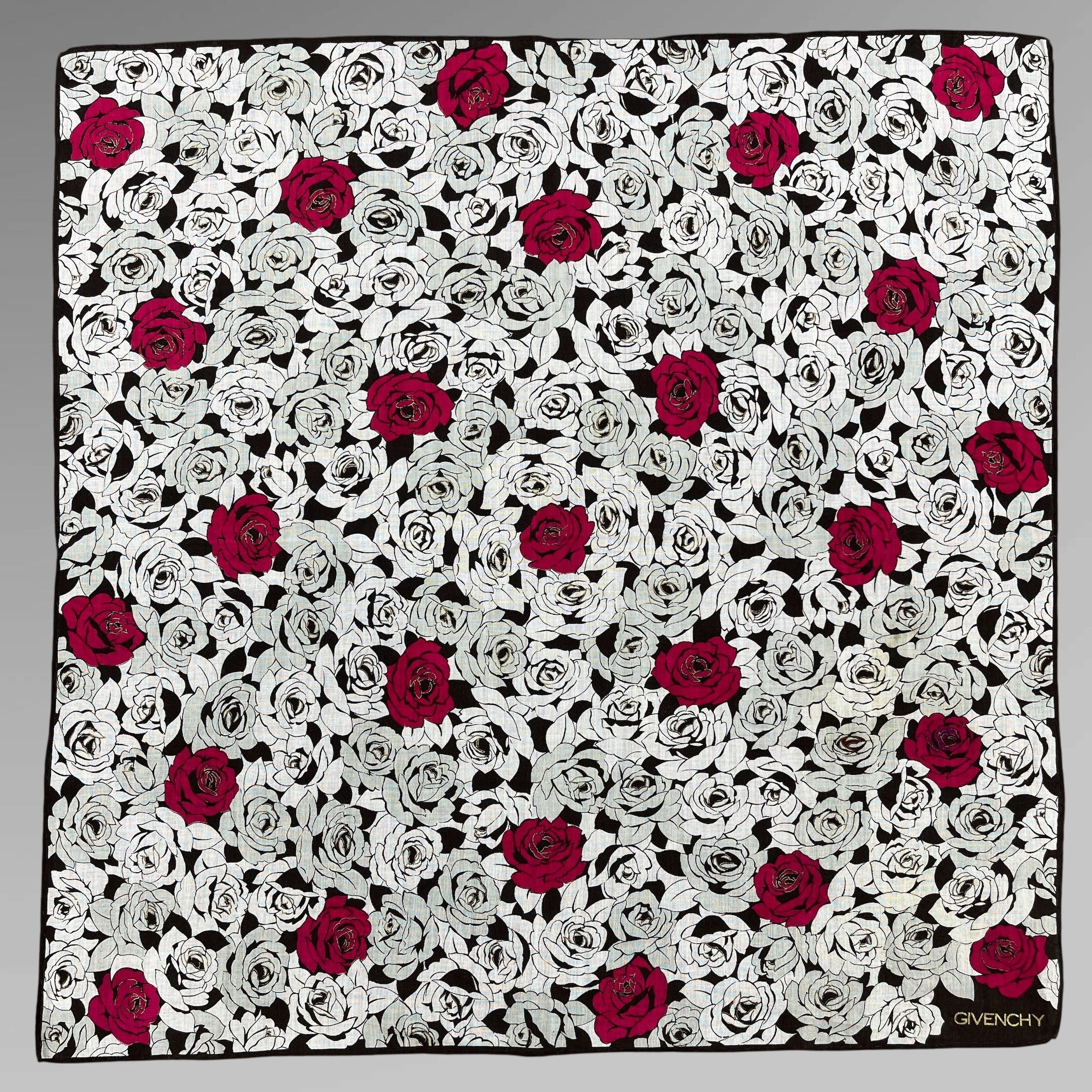 Vintage Givenchy Handkerchief / Bandana / Neckerchief B443 Size ONE SIZE - 2 Thumbnail