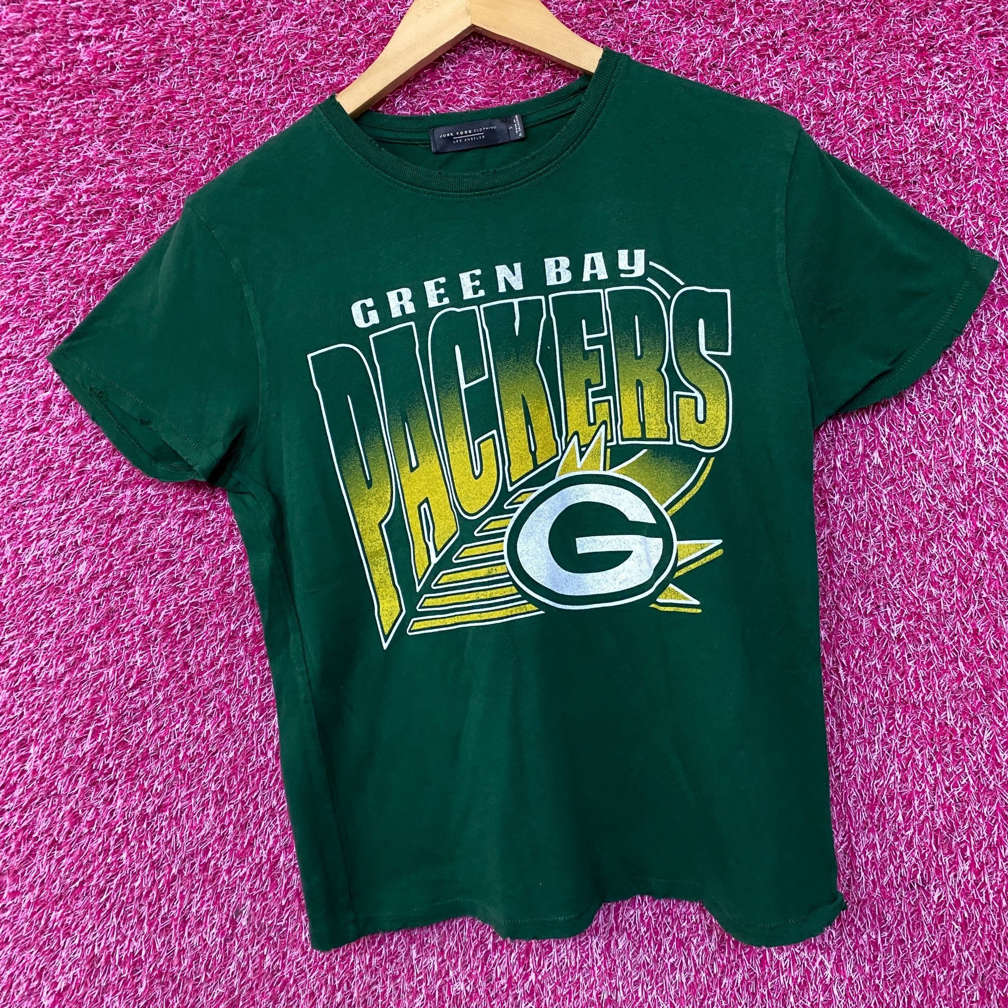 Junk Food Junk Food Clothing NFL Green Bay Packers Chrome Retro Style Size S / US 4 / IT 40 - 3 Thumbnail