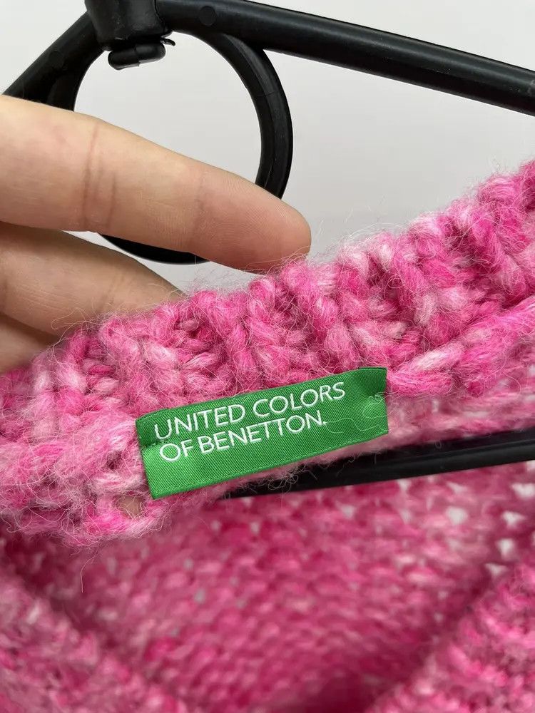 United Colors Of Benetton United Colors Of Benetton Heavy Knit Vest Size L / US 10 / IT 46 - 3 Thumbnail