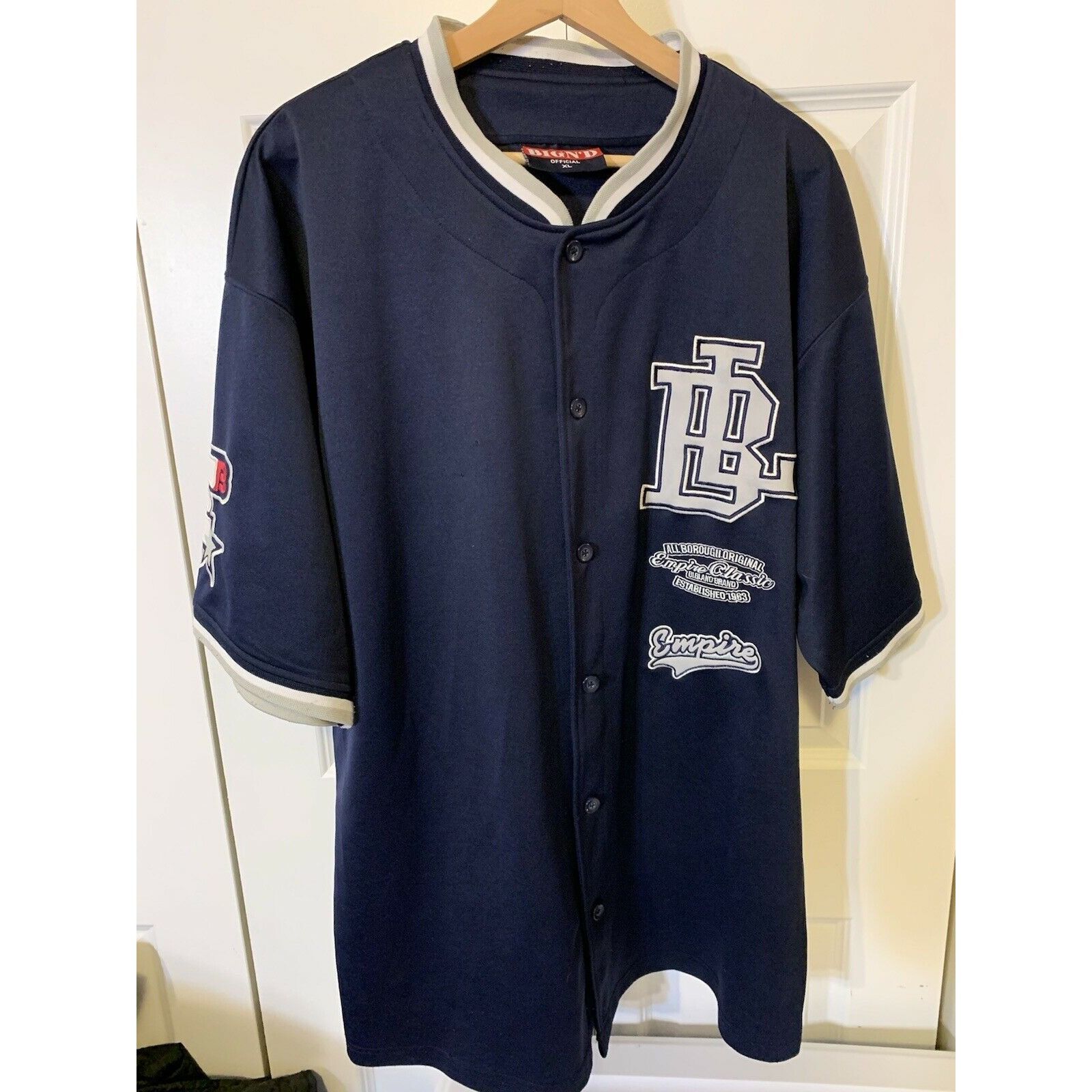 Other Big land Empire Classics Men’s Sz XL Baseball Jersey B Size US XL / EU 56 / 4 - 4 Thumbnail