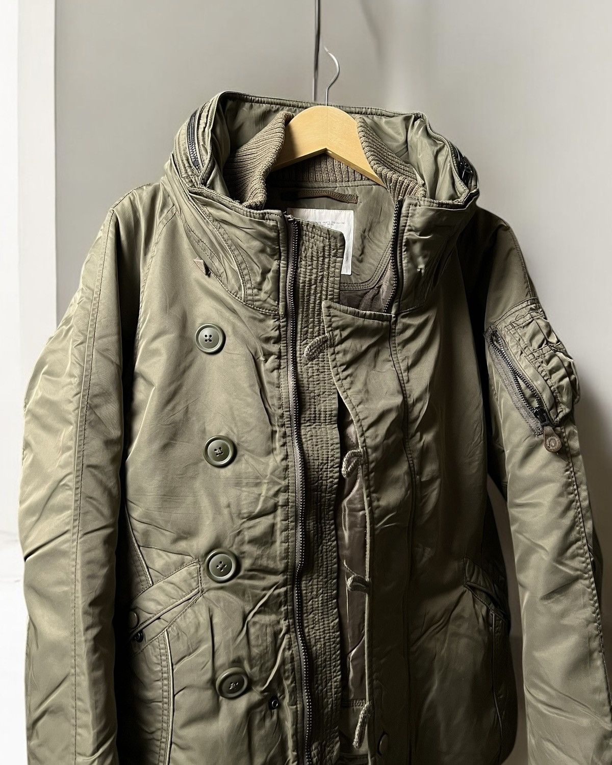 00s archive goa bono military jacket rare japanese label