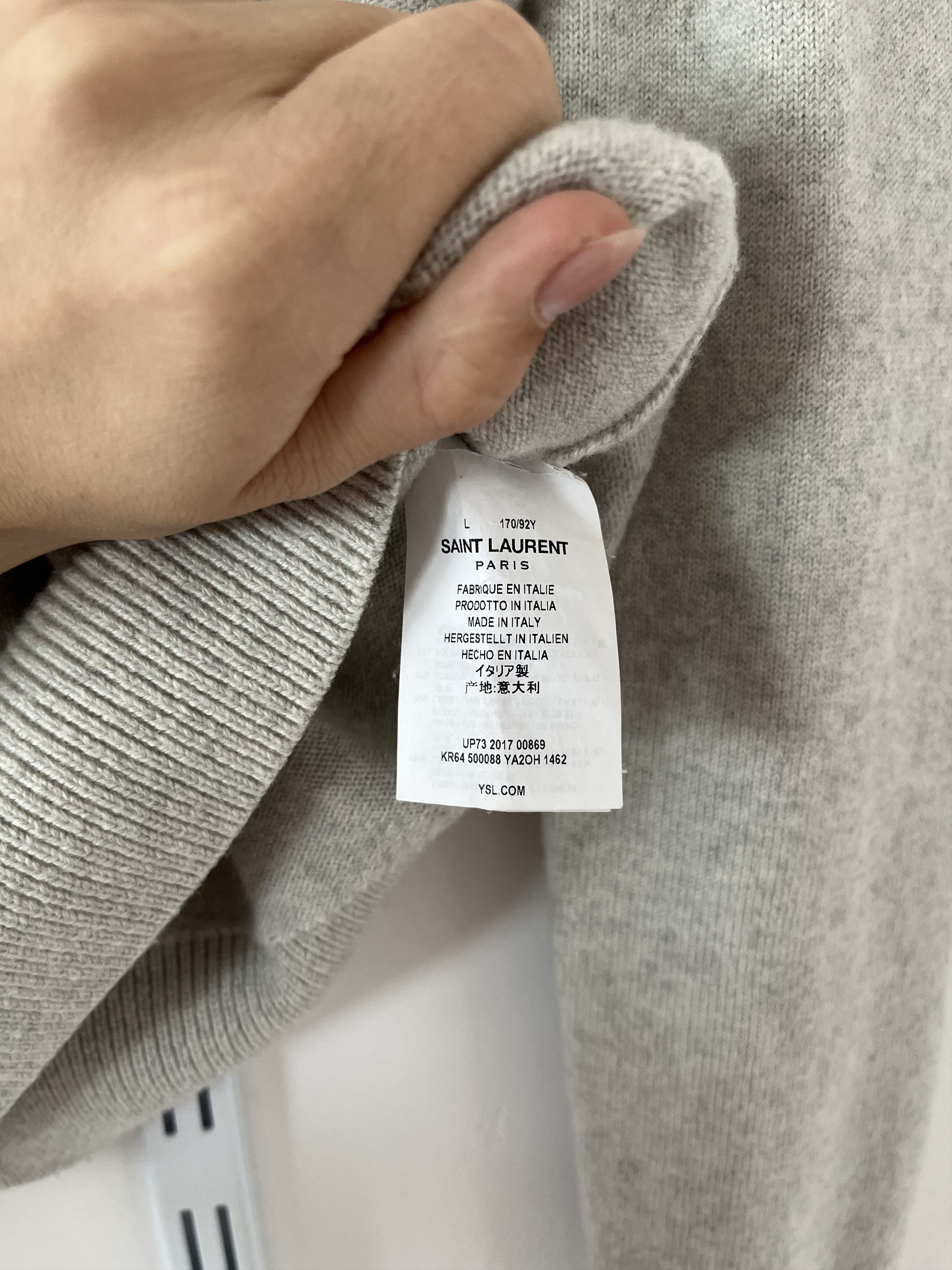 Saint Laurent Paris FW17 Saint Laurent Paris Heaven Wool Knitted Jumper Size L / US 10 / IT 46 - 5 Thumbnail