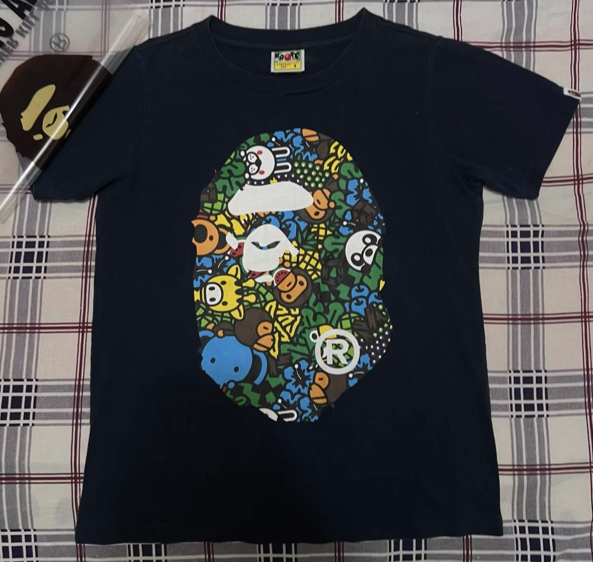 Bape BAPE OG Nigo era black short-sleeve Size US S / EU 44-46 / 1 - 1 Thumbnail