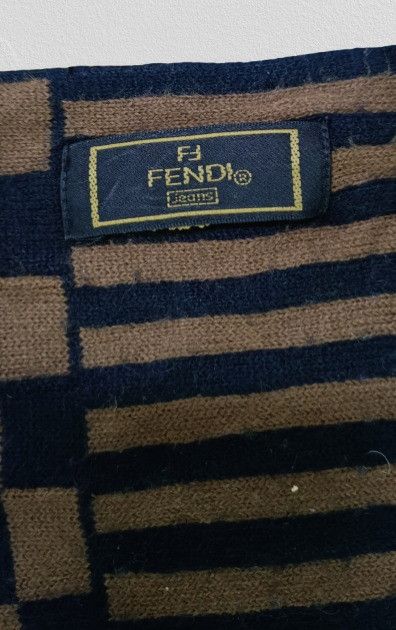 Fendi FENDI Zucca Stripe muffler Size ONE SIZE - 5 Thumbnail